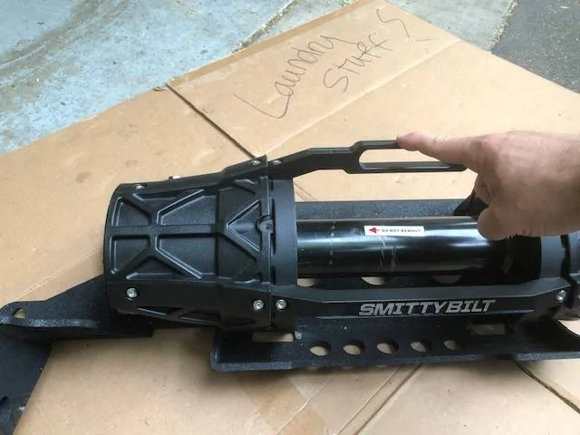 Jeep Wrangler JL Can I remove this from my winch ? Tie bar
