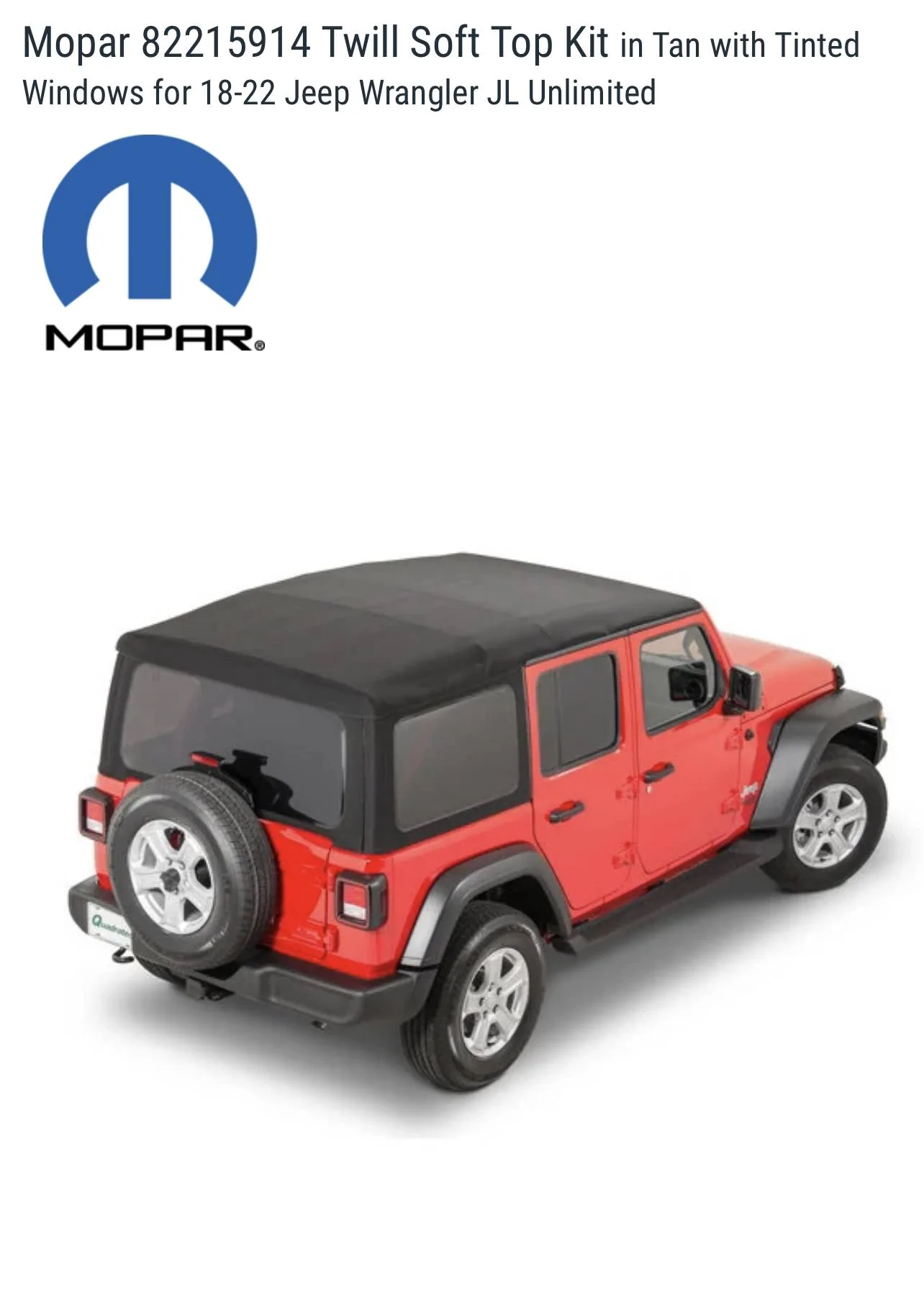 Jeep Wrangler JL Premium Soft Top Tinted Windows 3813970A-AE09-4EB8-A2A2-2F695FC11D2D
