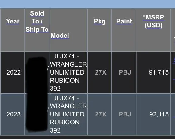 Jeep Wrangler JL 2023 Orders - Check in here 4A34A471-9AA1-48C5-A624-ECFE621A986E