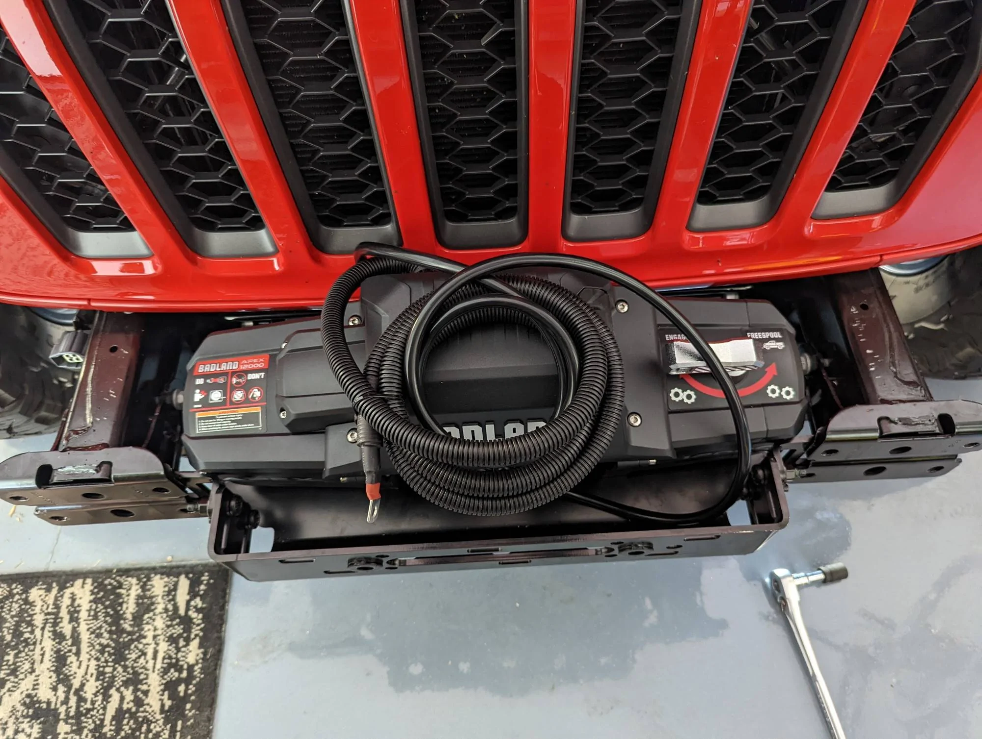 Jeep Wrangler JL Winch Woes Mopar-Winch-Plate-Apex-Winch