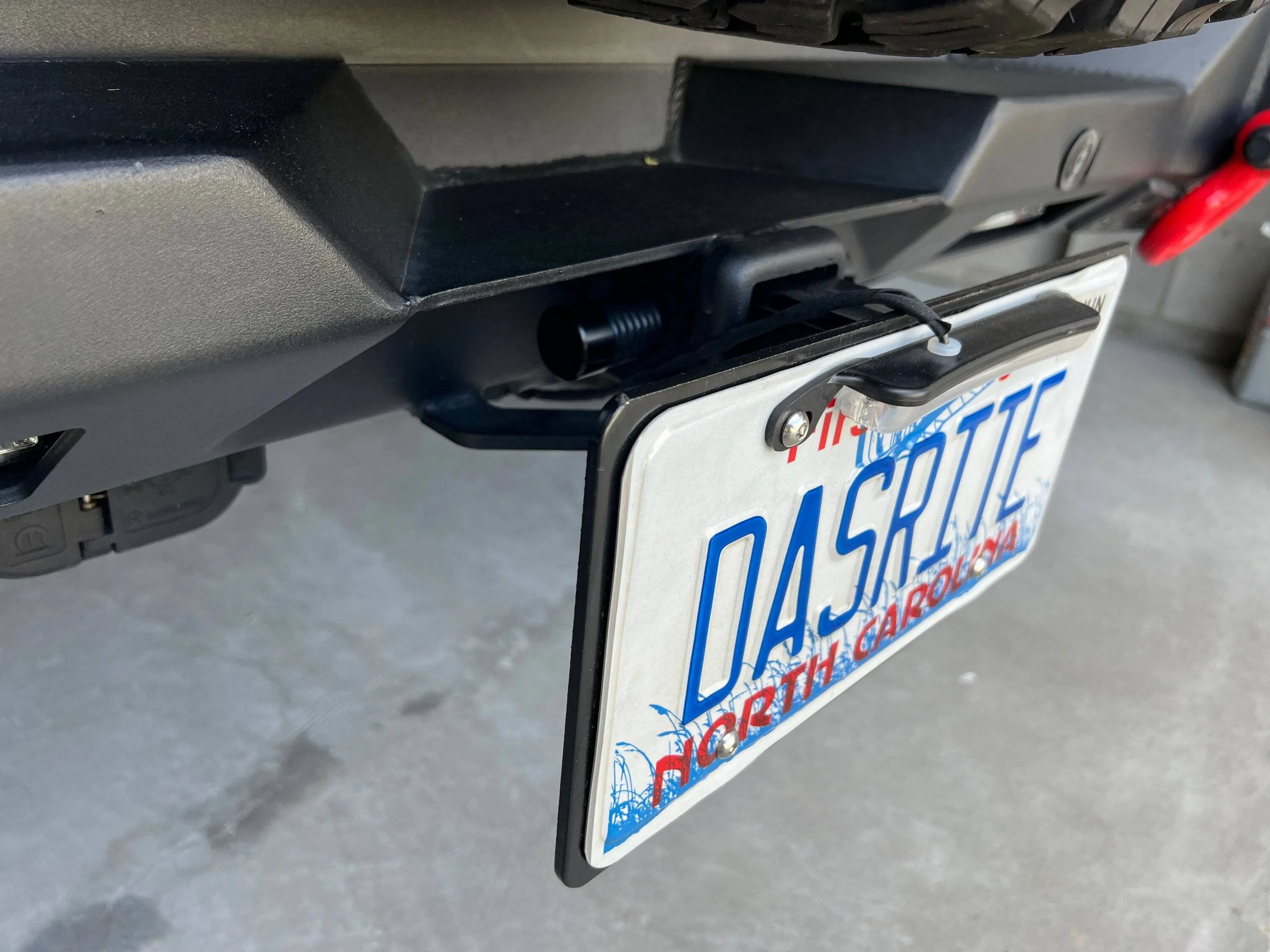 Jeep Wrangler JL License Plate Mount IMG_5668