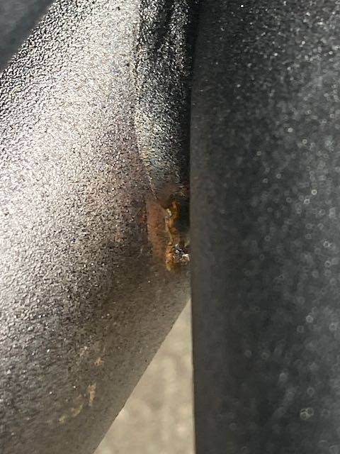 Jeep Wrangler JL ACE Rock Slider - Rust on Welds IMG_3694
