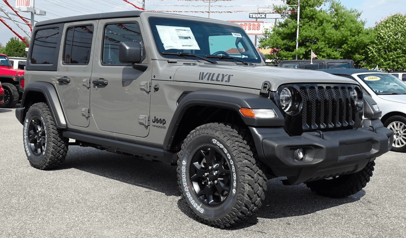 Jeep Wrangler JL JLU Willy's Black Grille Delete? 1655769418180