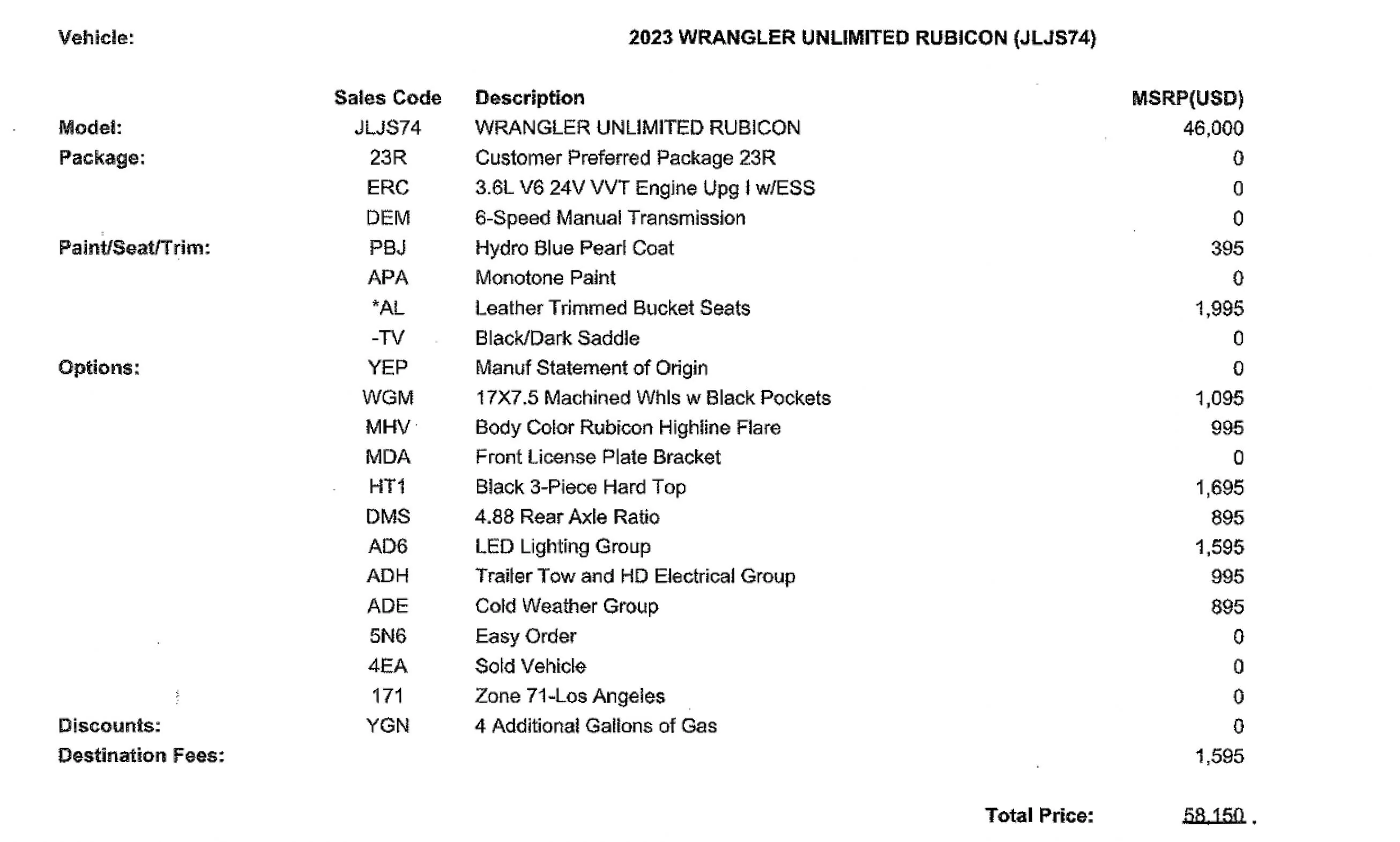 Jeep Wrangler JL 2023 Orders - Check in here 2023 Rubicon Order cro