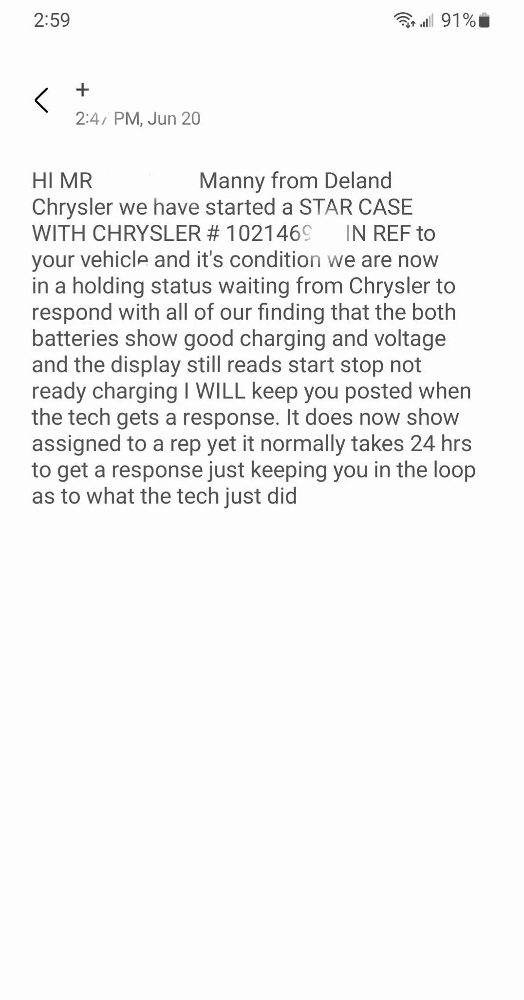 Jeep Wrangler JL Start/Stop not Ready, Battery Charging FAB087EC-B530-4A5C-BBFE-5BCB52F977F1