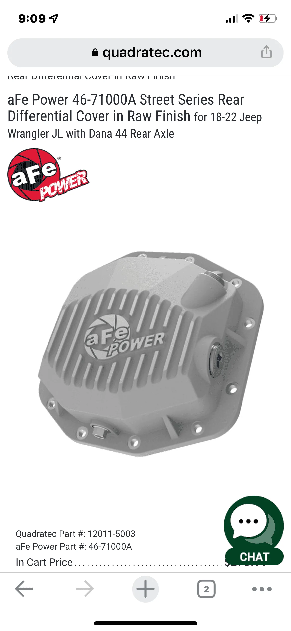 Jeep Wrangler JL AFE rear diff cover F51C4C6C-364C-496E-8EA5-642AC0E77D21