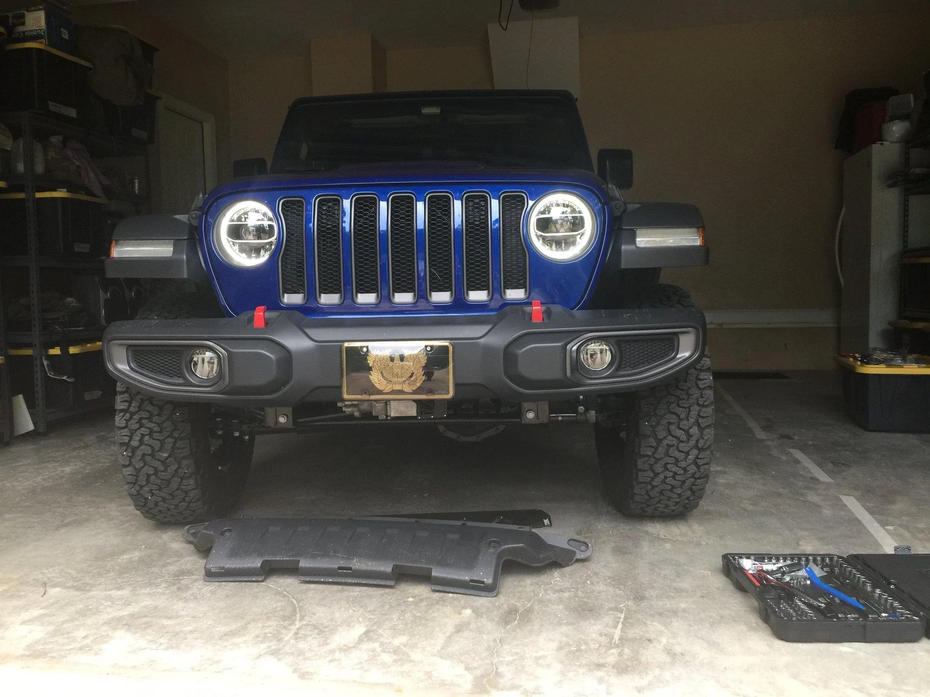 Jeep Wrangler JL DV8 FS-14 installed on JLUR IMG_3894