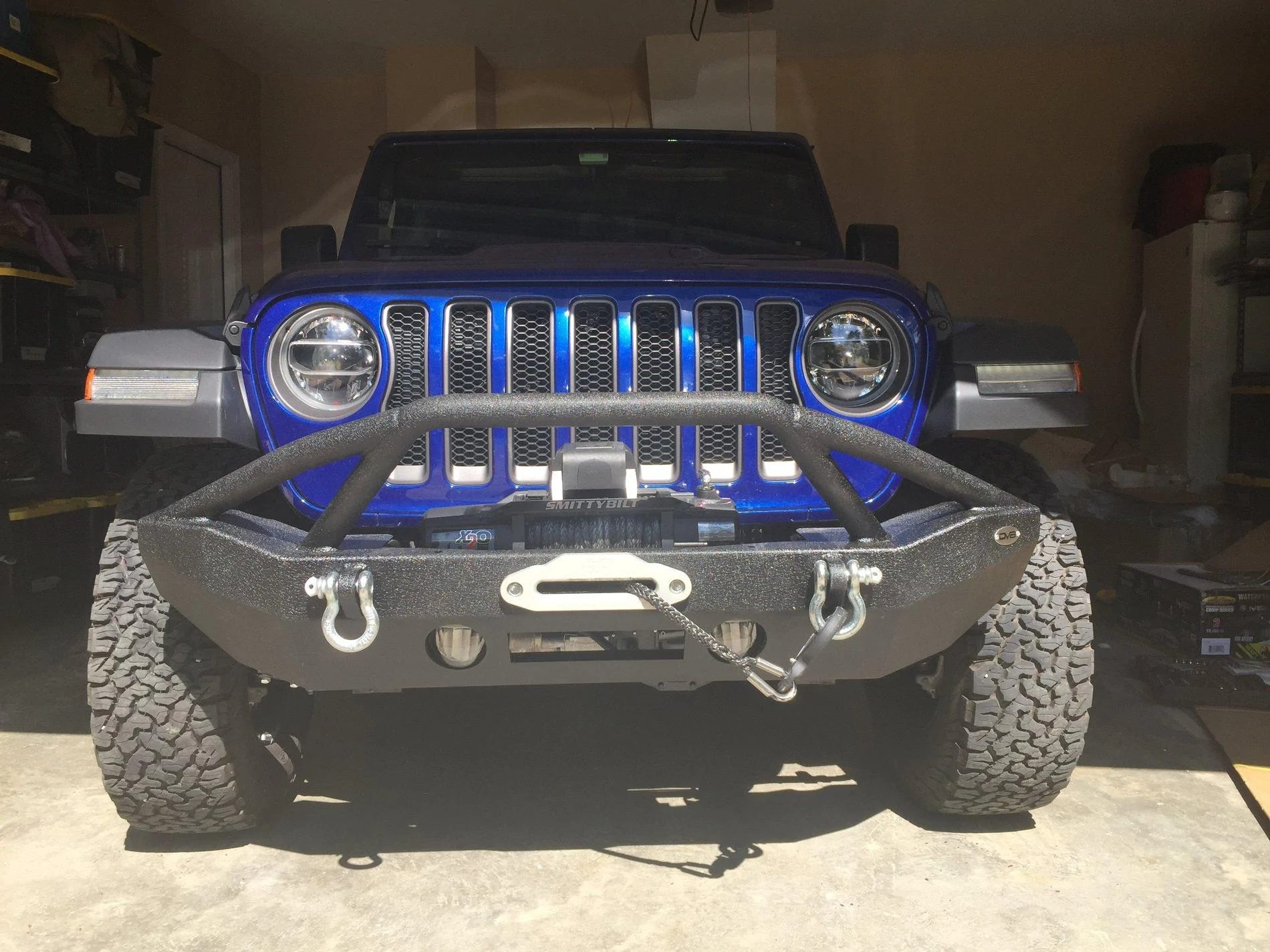Jeep Wrangler JL DV8 FS-14 installed on JLUR IMG_3905