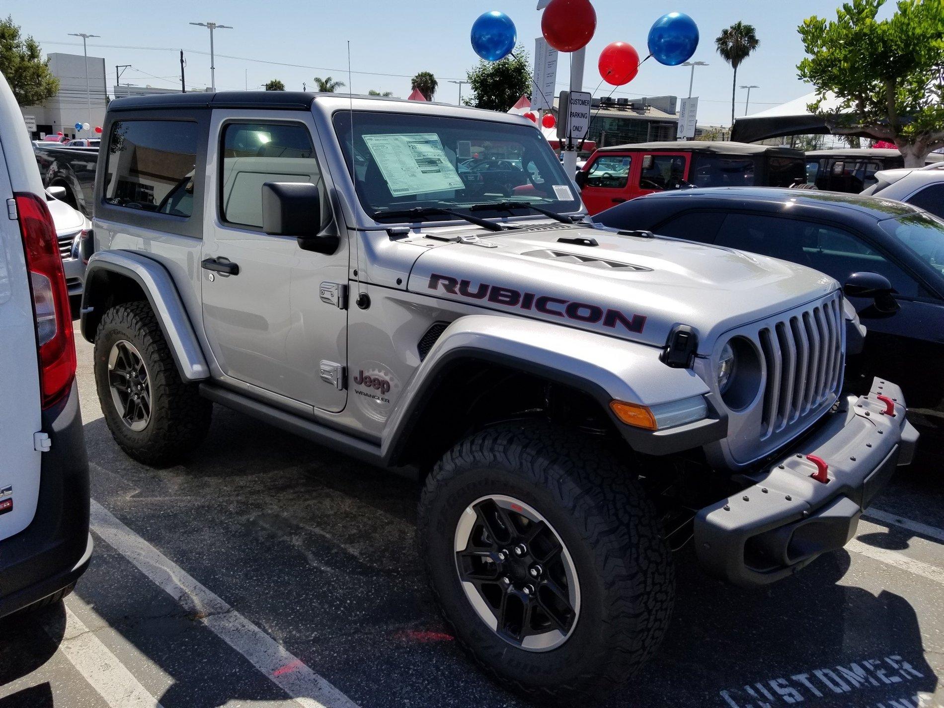 Jeep Wrangler JL 2 DOOR JL build/order discussions master thread Jeep JL LA