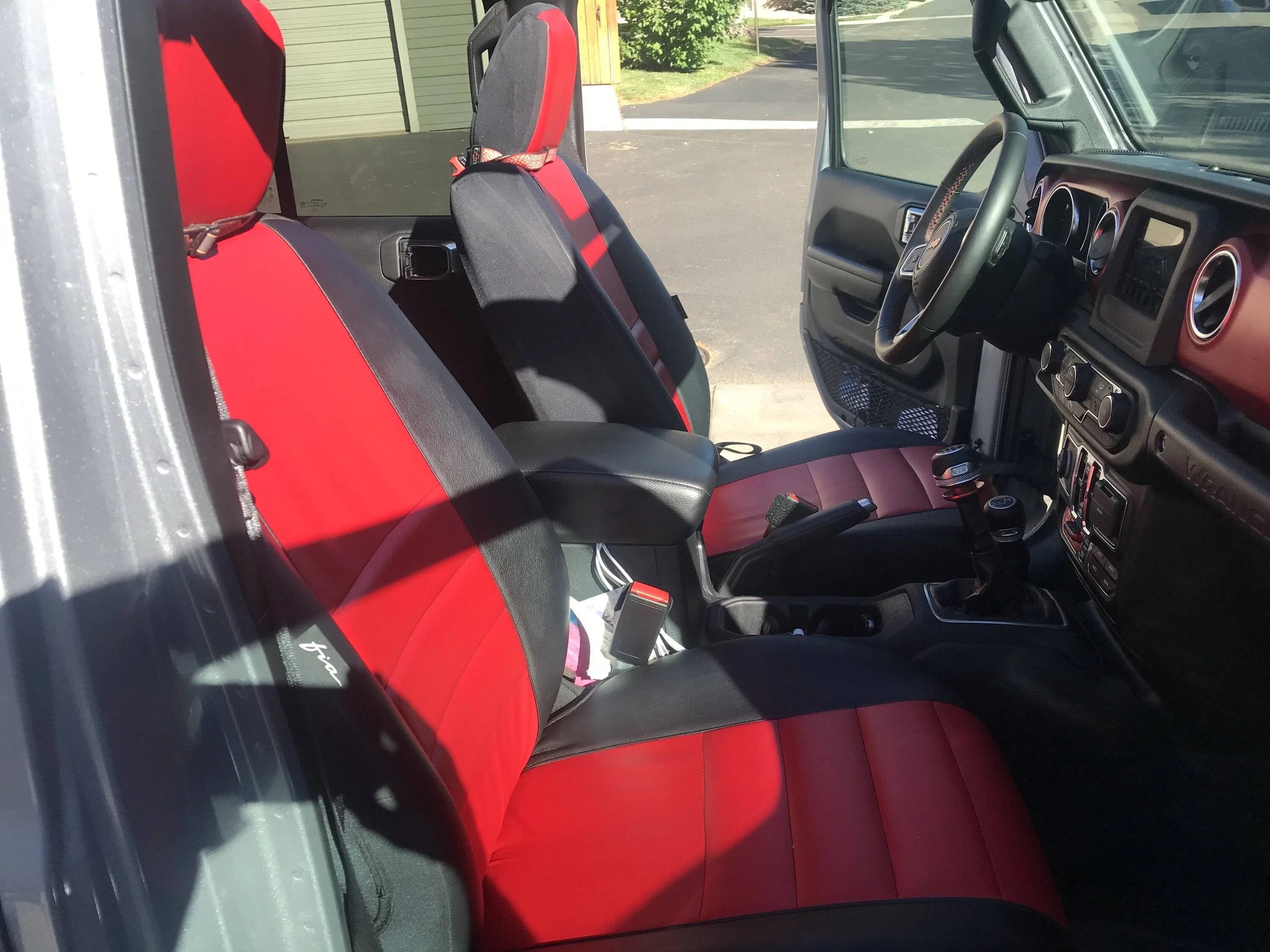 Jeep Wrangler JL Seat Covers for JLURD SeatsFrontSeatsFromPass