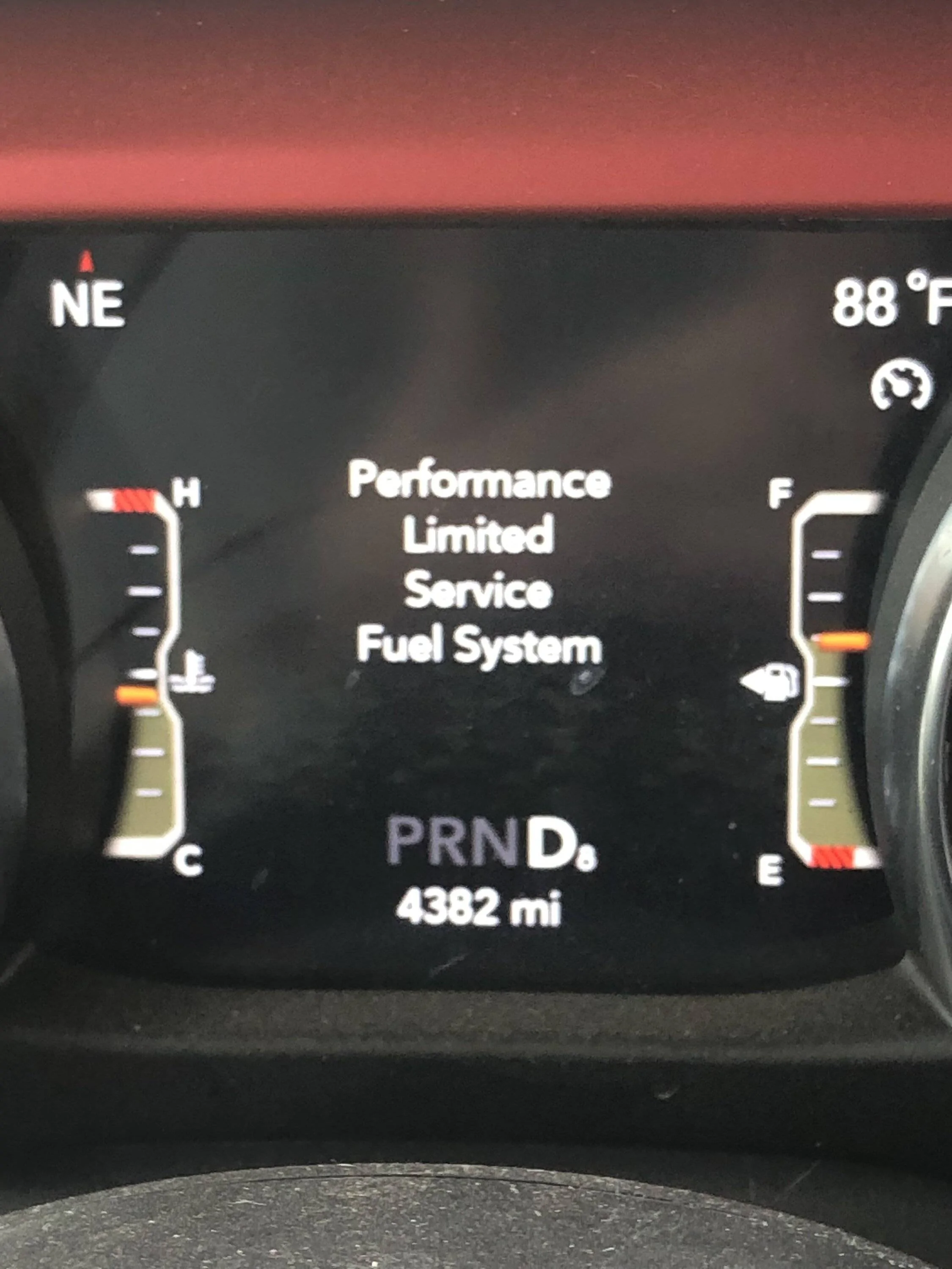 Jeep Wrangler JL "Performance Limited" Error code C626656D-9C08-4255-A009-E26E3803C2FF