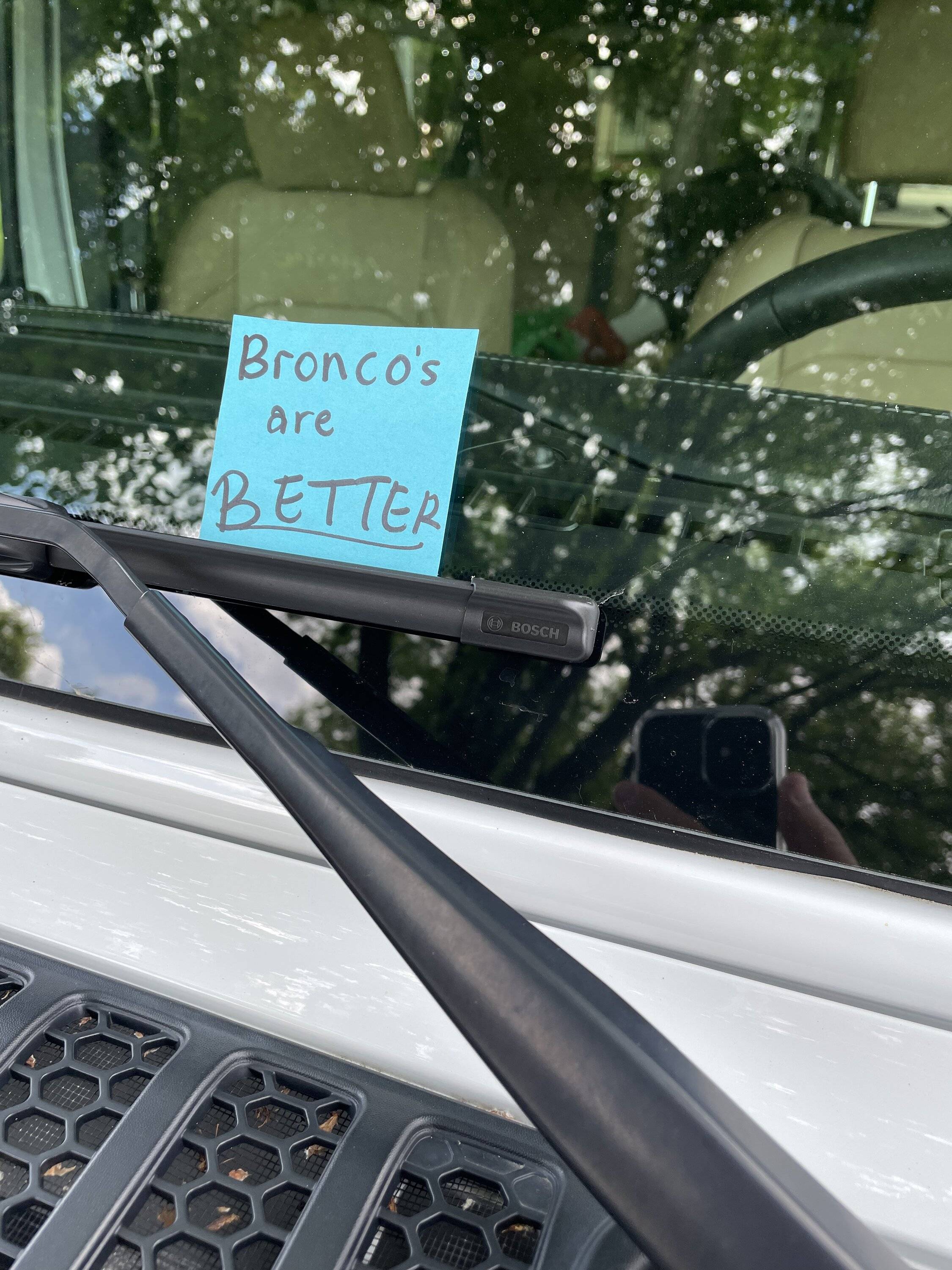 Jeep Wrangler JL Bronco owners getting cheeky F3A9C76C-7811-4264-A6B7-7C72EEBA30B1