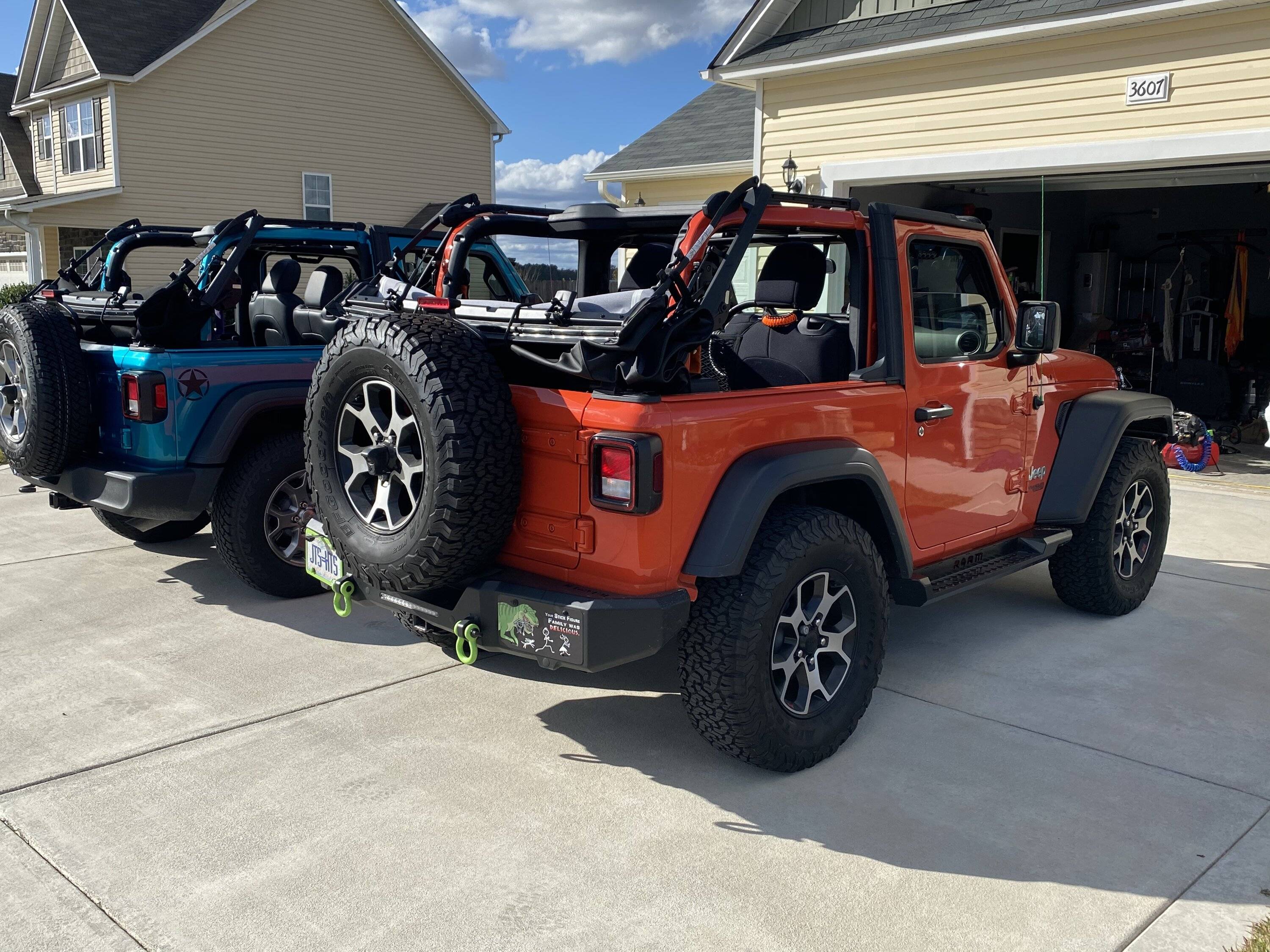 Jeep Wrangler JL Does Anyone Completely Remove The Soft Top Frame Every Day? both5