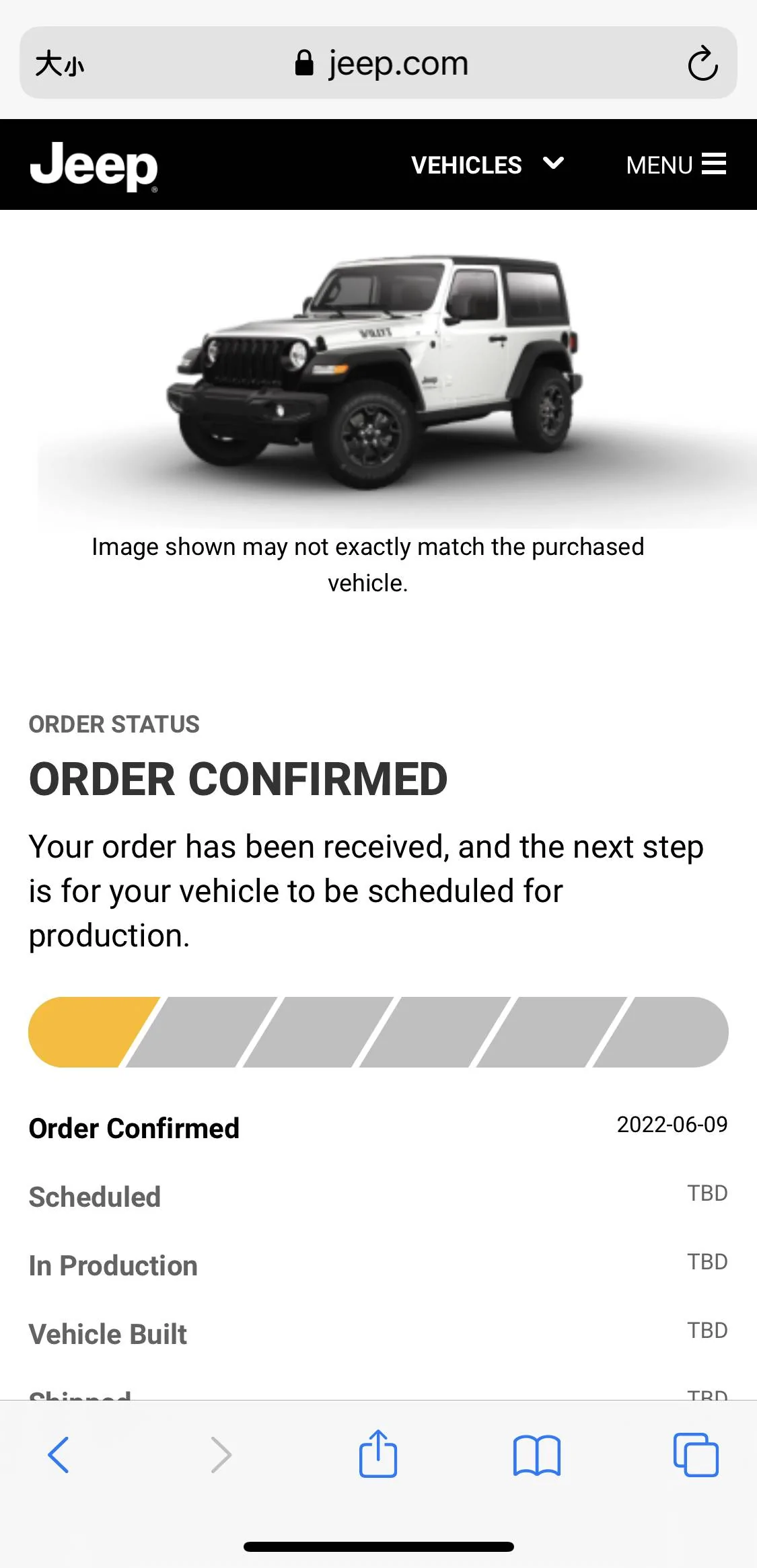 Jeep Wrangler JL 2023 Orders - Check in here 5624E59D-0B0A-4D42-8BF2-C6B13249BA73