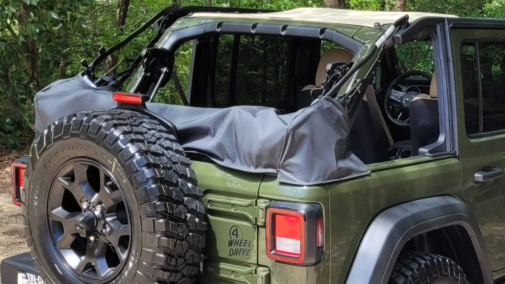 Jeep Wrangler JL Does Anyone Completely Remove The Soft Top Frame Every Day? 20220605_121555
