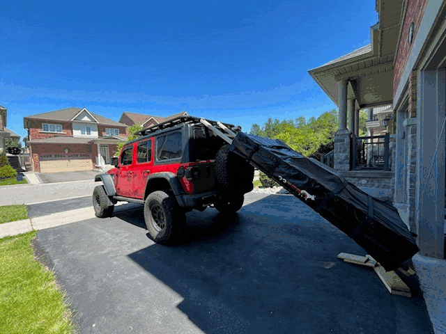 Jeep Wrangler JL Installing Rooftop Tents RTT 