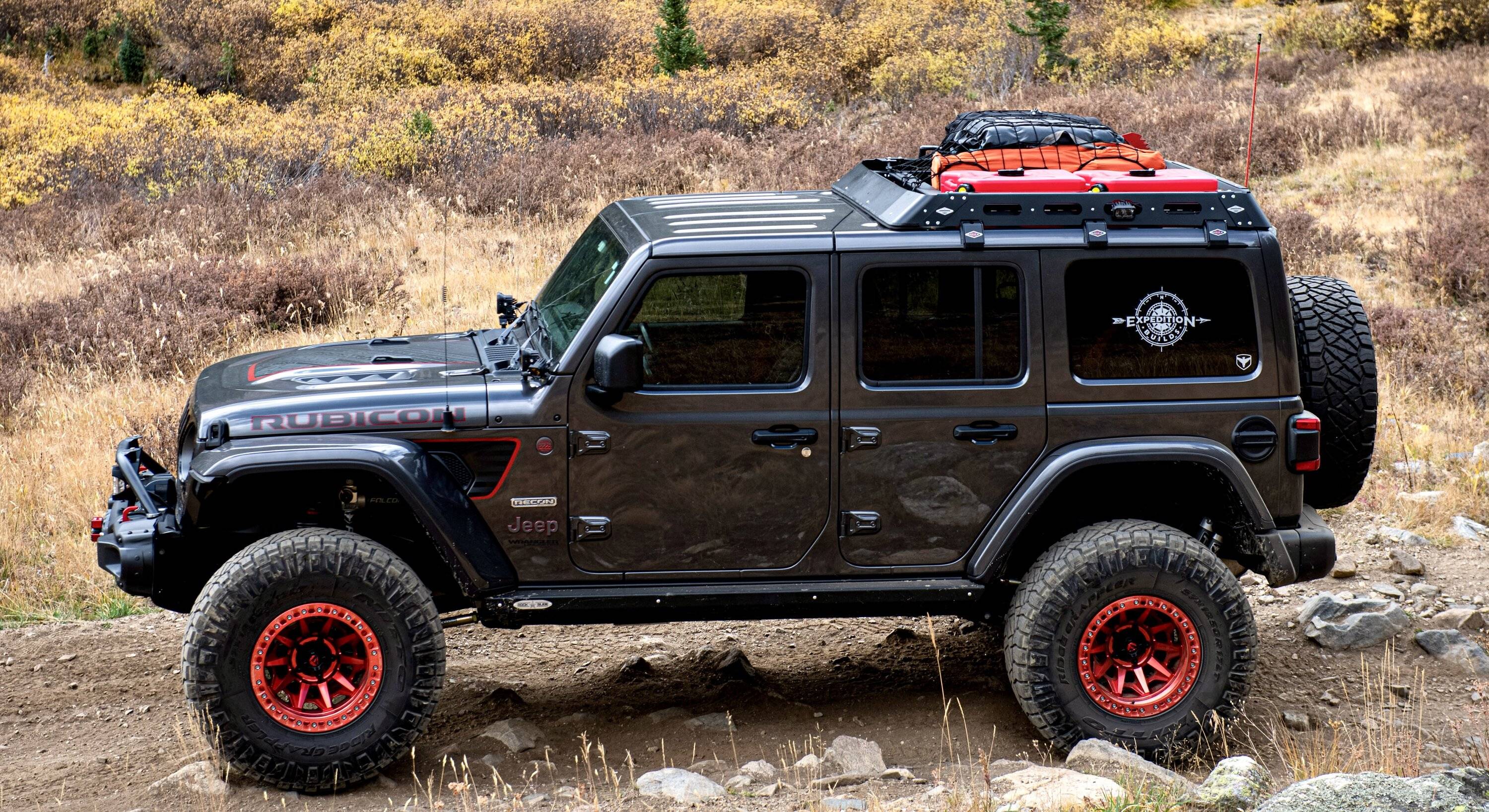 Jeep Wrangler JL Rubi Recon For Logo Layout
