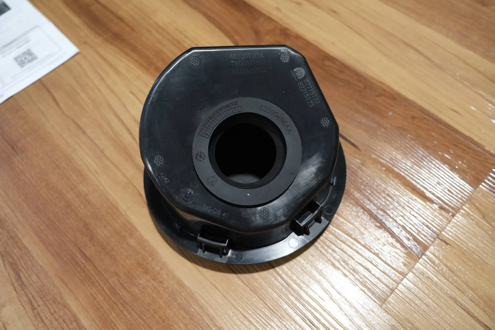 Jeep Wrangler JL Mopar OEM Fuel Cap Door DSCF3483