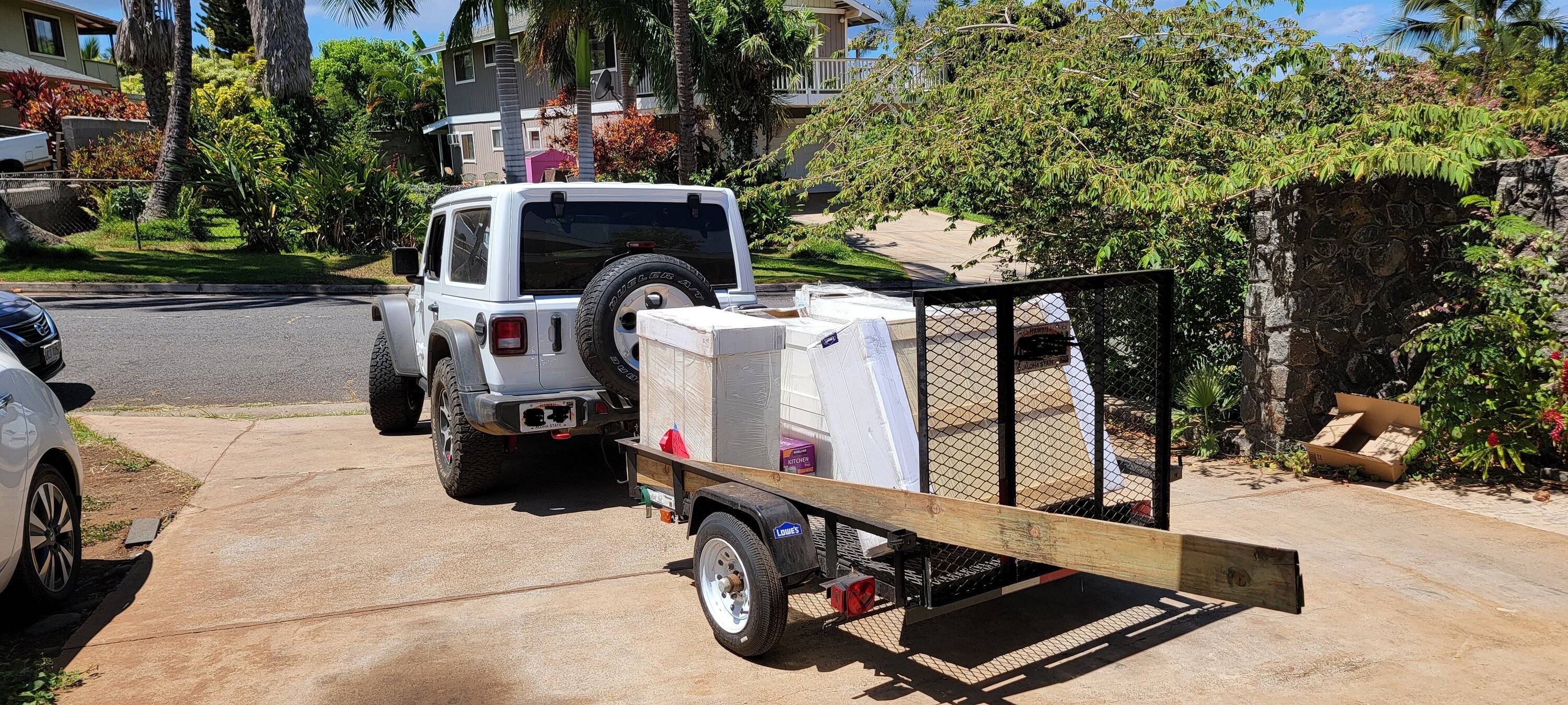 Jeep Wrangler JL Towing stuff with your 2dr (pics?) cab