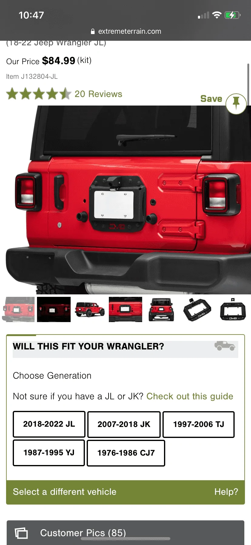 Jeep Wrangler JL Third Brake Light Installation E12E58A1-6307-4187-B790-606303FF25C2