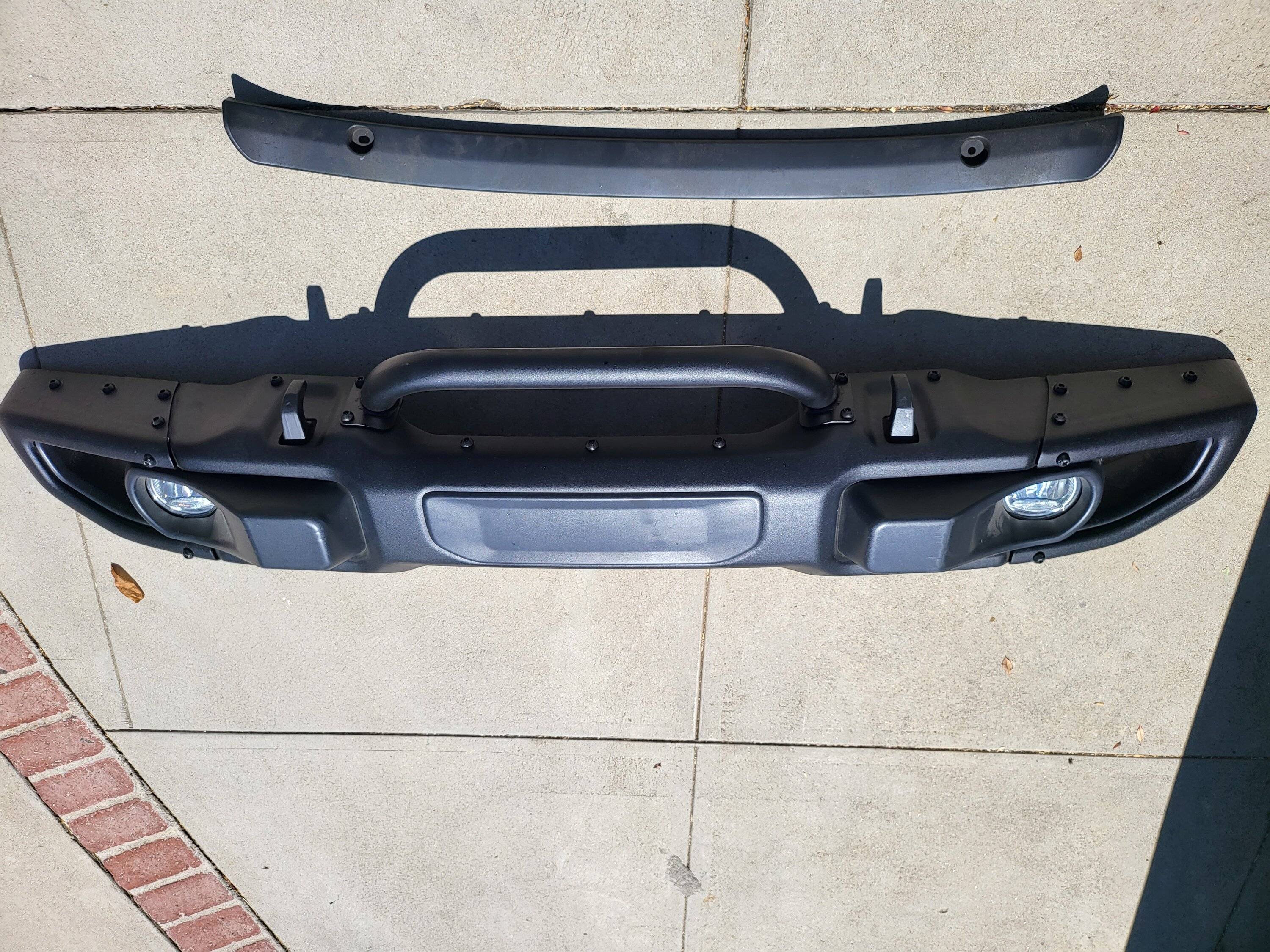 Jeep Wrangler JL Mopar Steel Front Bumper 20220701_151849