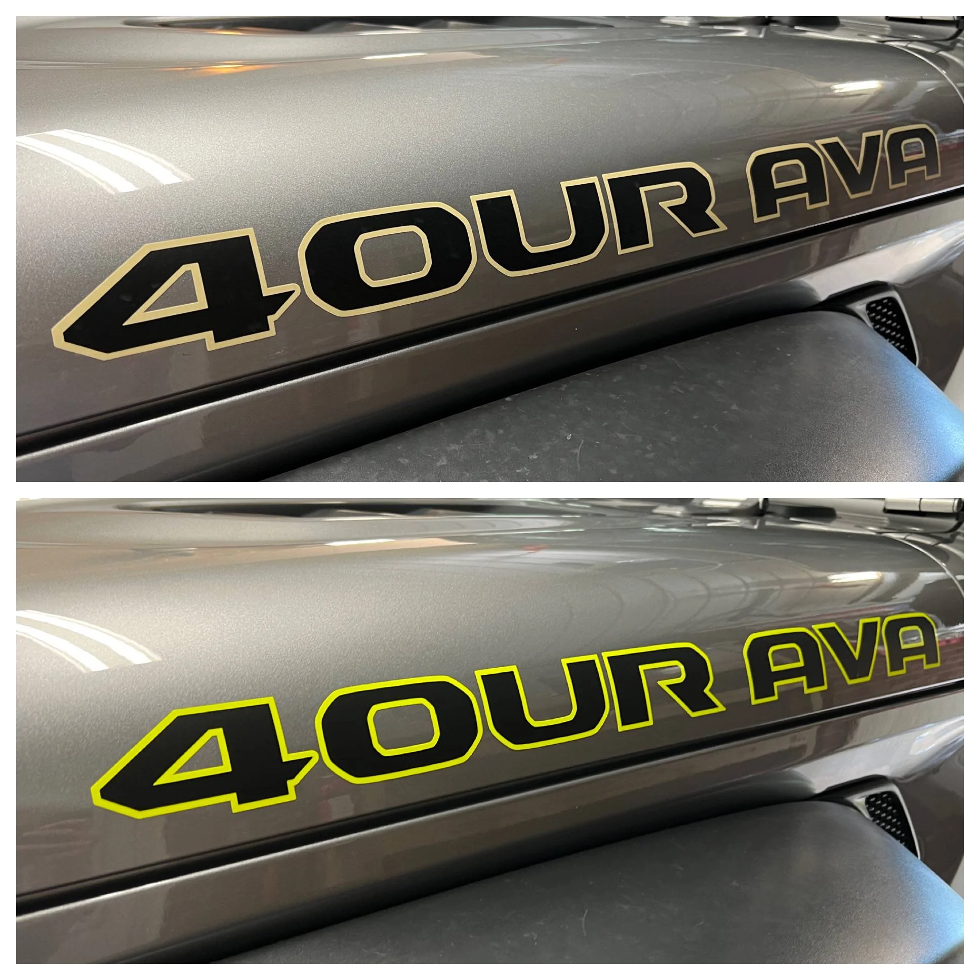 Jeep Wrangler JL Show your custom Jeep name decals 42601D3D-A6D7-4361-92FC-1C14E39A95DC