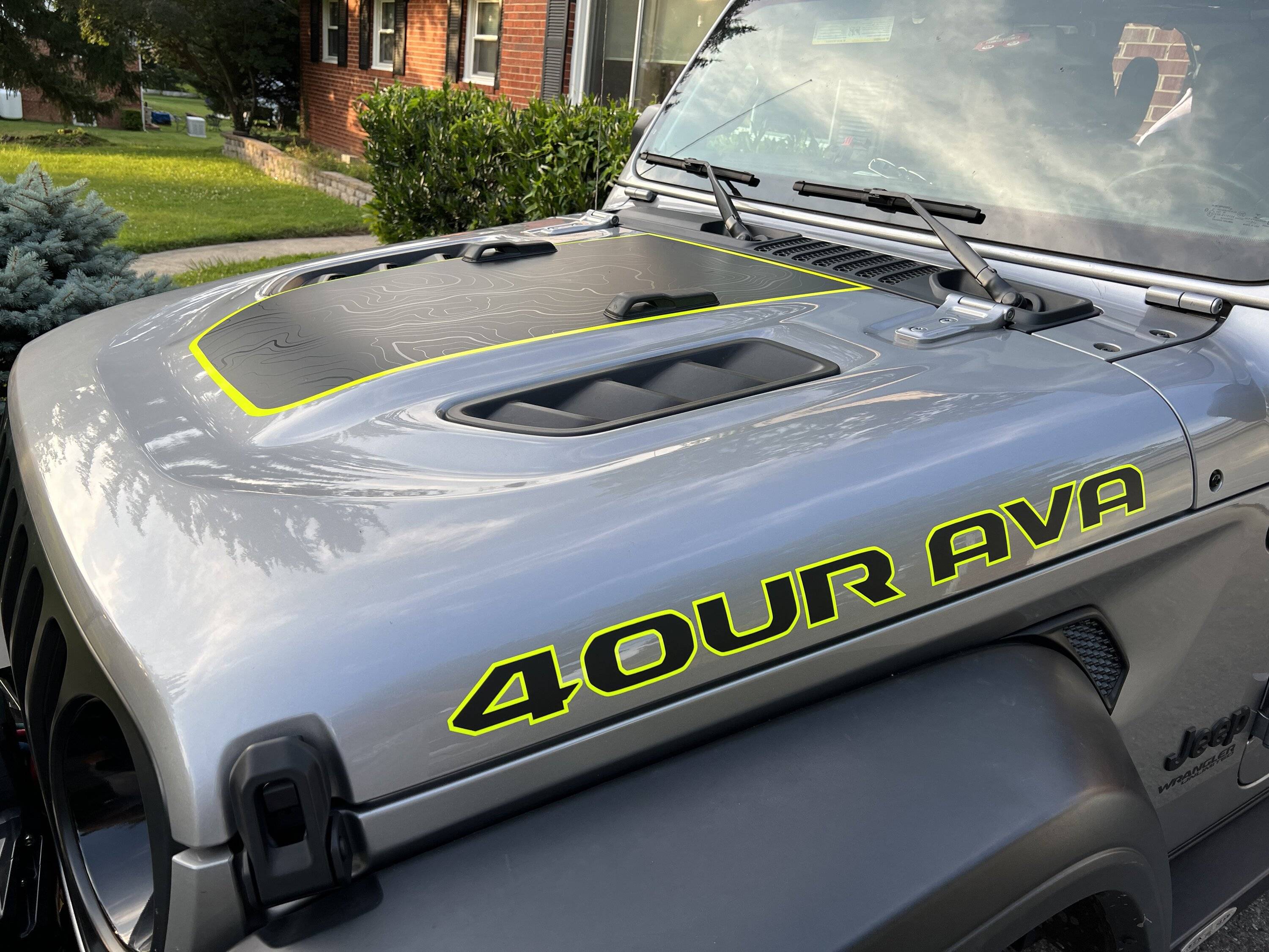 Jeep Wrangler JL Show your custom Jeep name decals 66B1E449-A507-4976-A488-E712A6598073