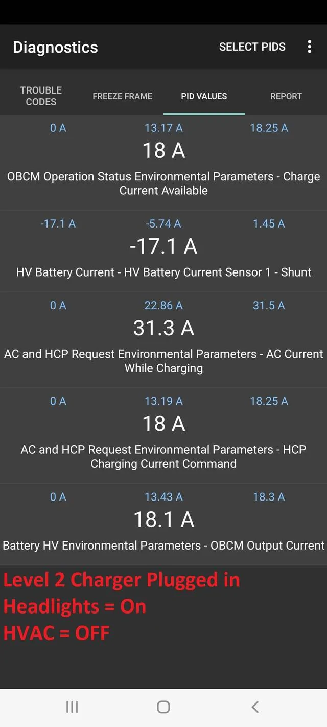 Jeep Wrangler JL Battery Drain while plugged in to Level 1 and Level 2 Chargers Testing Data Level-2-HVAC-off