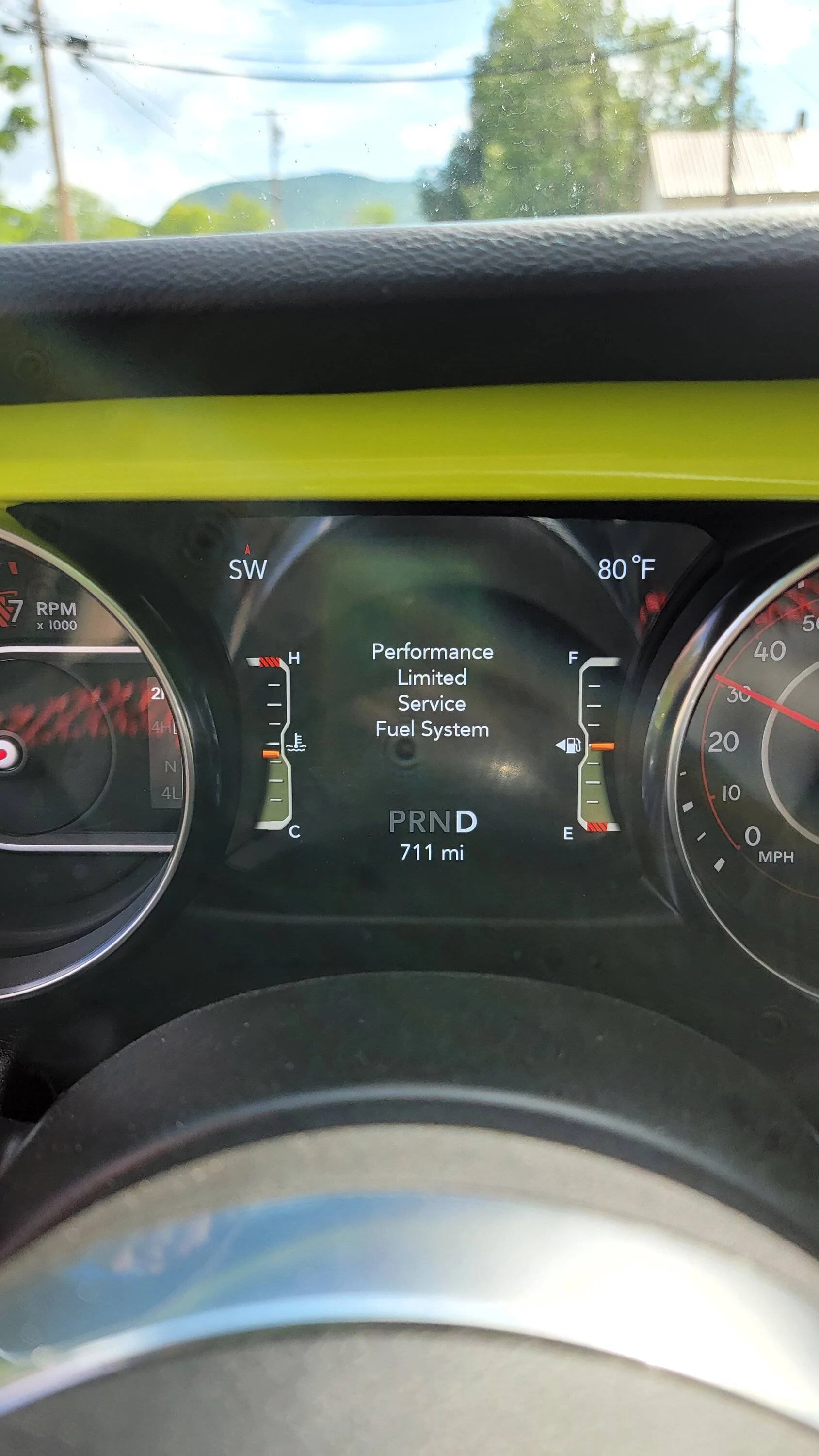 Jeep Wrangler JL "Performance Limited" Error code 20220708_162718