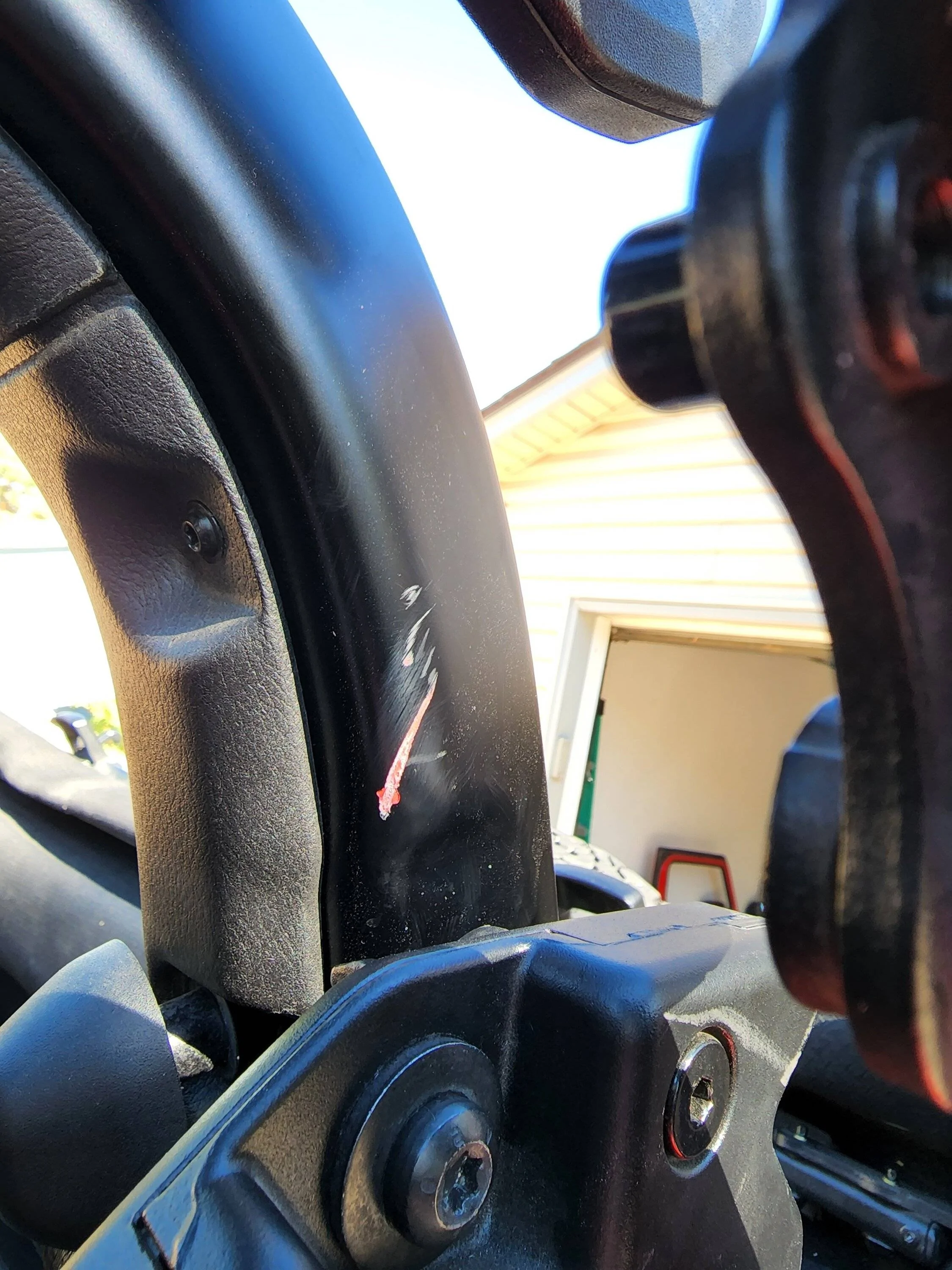 Jeep Wrangler JL Finally painted the roll bar! 20220709_090421