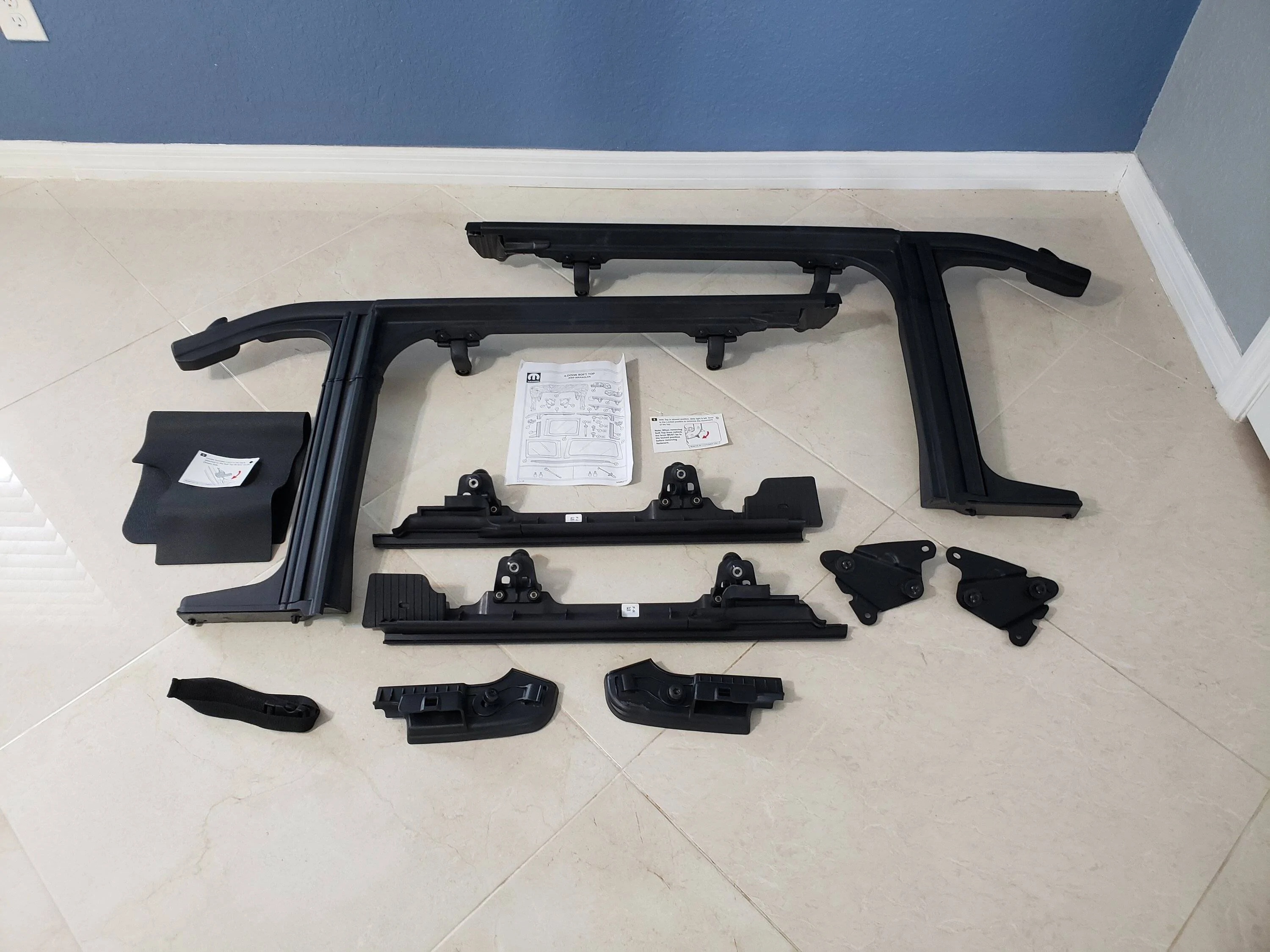 Jeep Wrangler JL JL Soft top - complete setup 20220609_111741