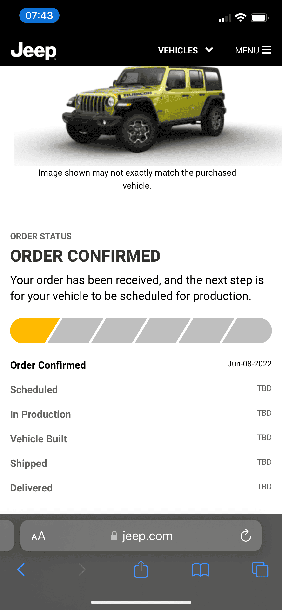 Jeep Wrangler JL 2023 Orders - Check in here 39547EF9-DE85-43B7-B66D-B577647C4E07