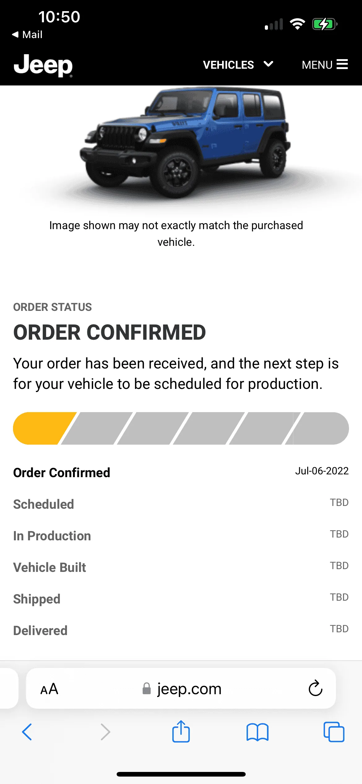 Jeep Wrangler JL 2023 Orders - Check in here Jeep order