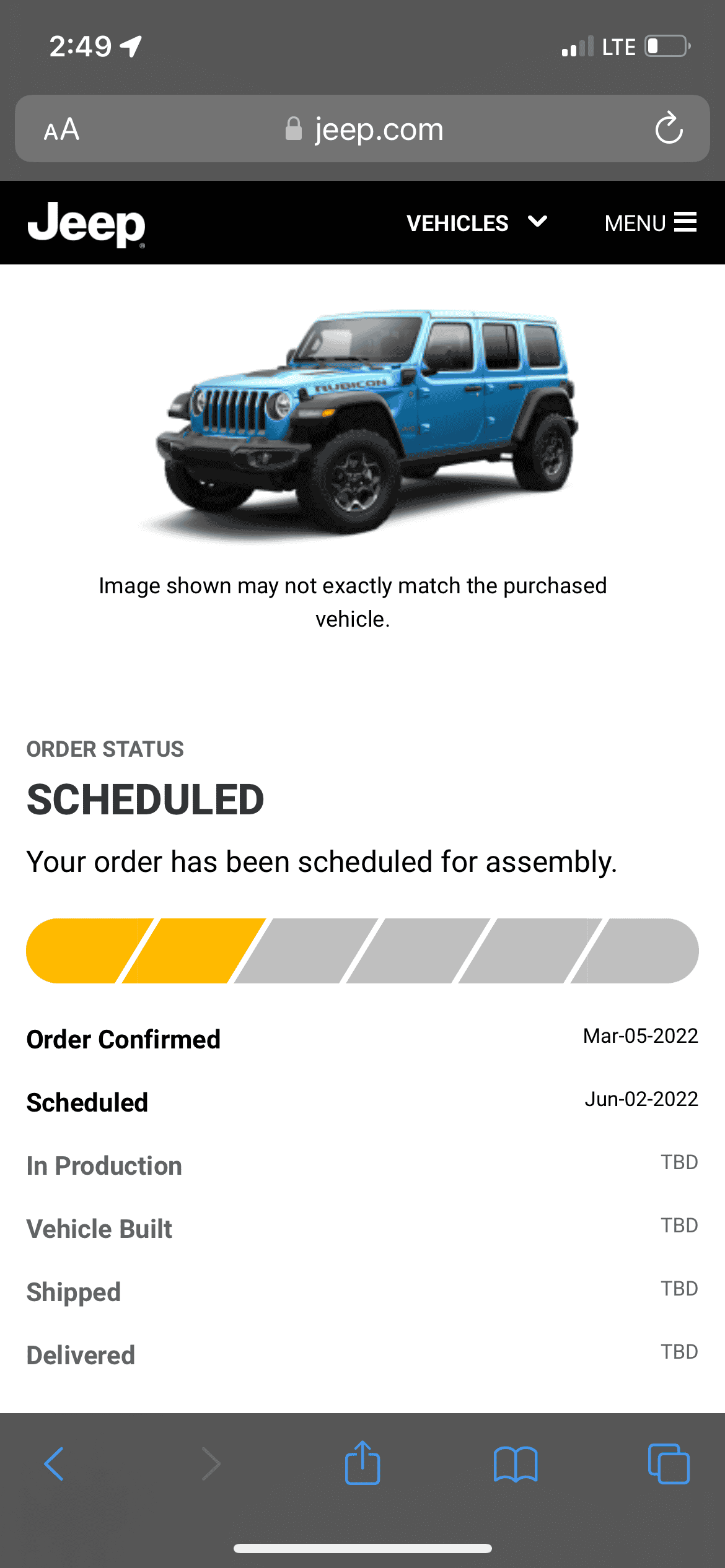 Jeep Wrangler JL Where's my Jeep? D05E55BC-D755-4D5D-8660-DF6EBBC99E5A