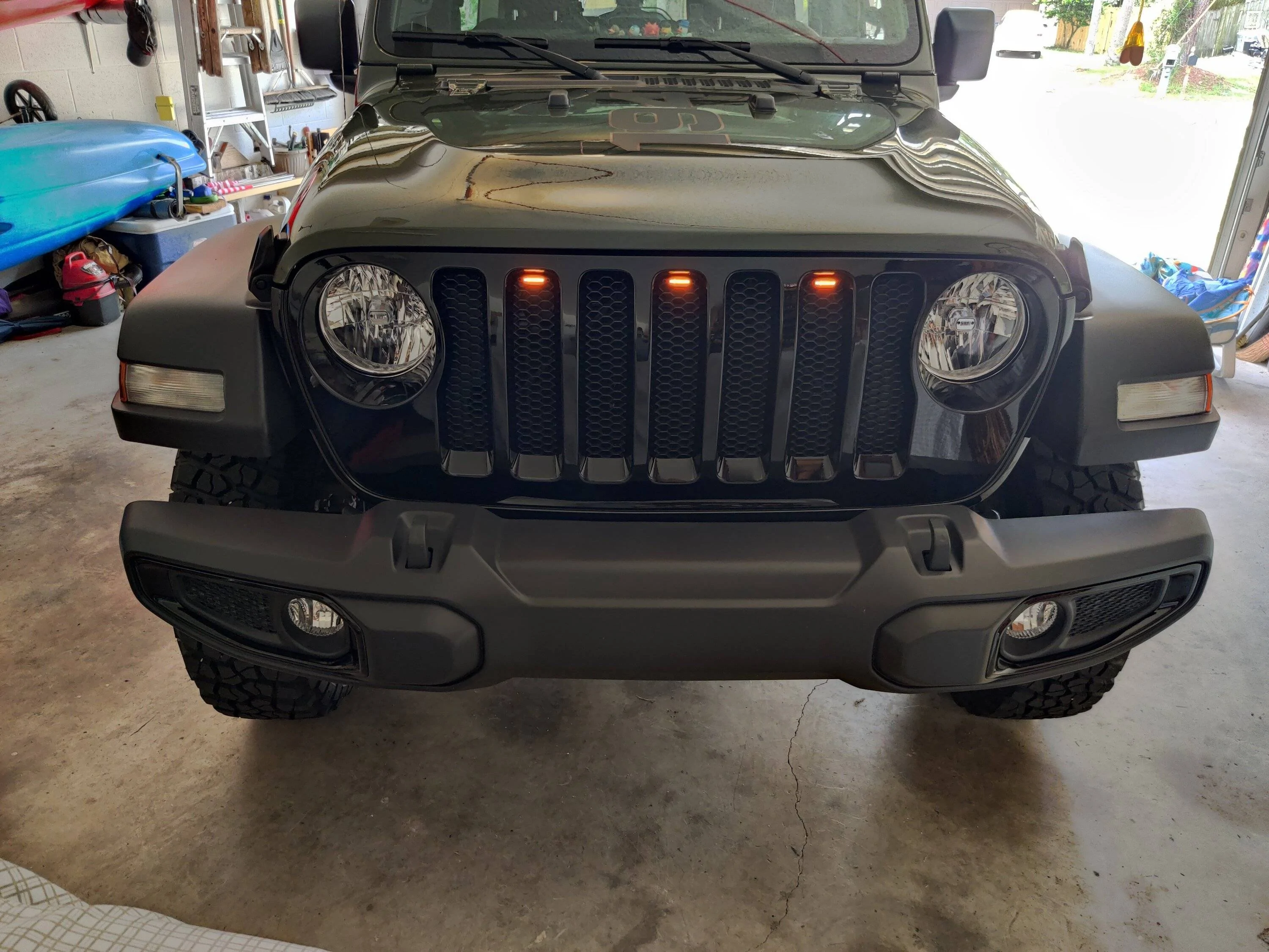 Jeep Wrangler JL Installed the Oracle lights. IMG_20220716_123431