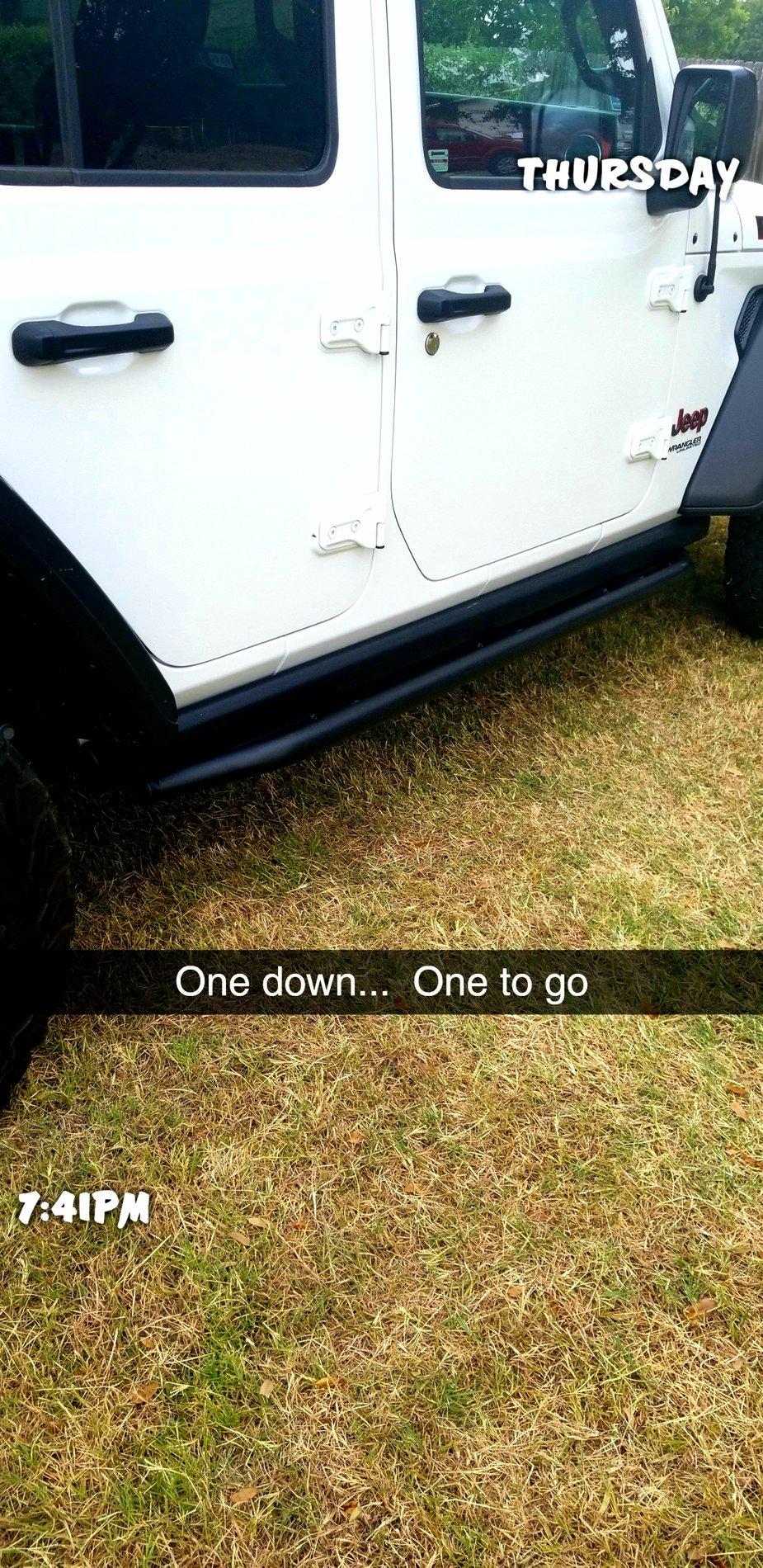 Jeep Wrangler JL What did you do TO your Jeep JL today? Rails