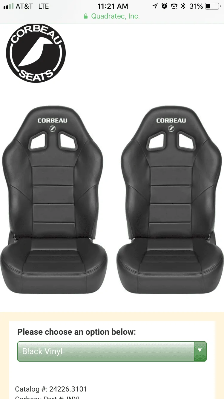 Jeep Wrangler JL Aftermarket seats 6100FB08-FABE-407C-AD08-CFABFCA44368