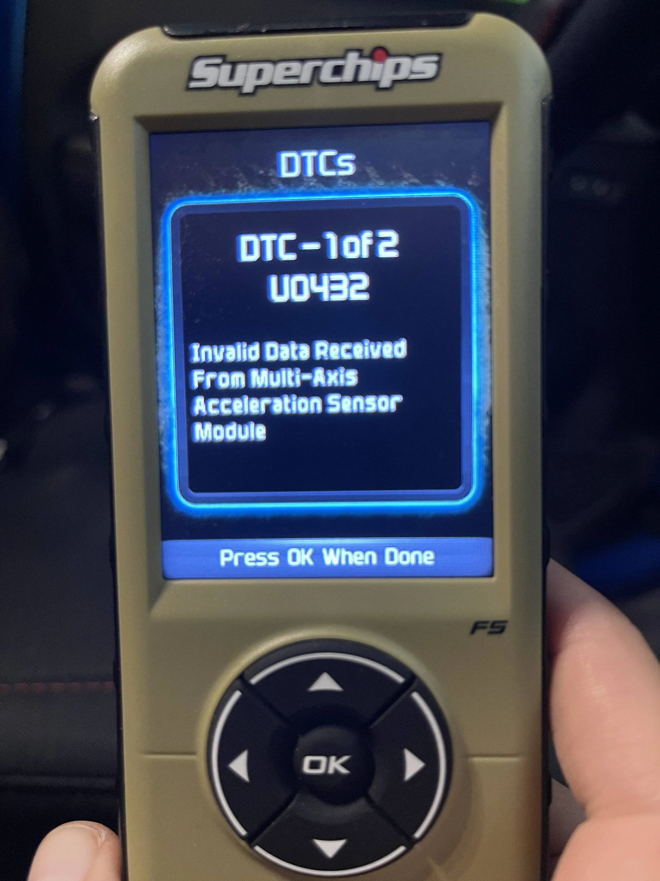 Jeep Wrangler JL Service 4wd Drive Issue code 1