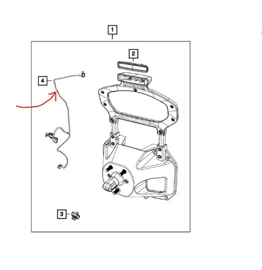 Jeep Wrangler JL Back up camera wire replacement? Camera wir