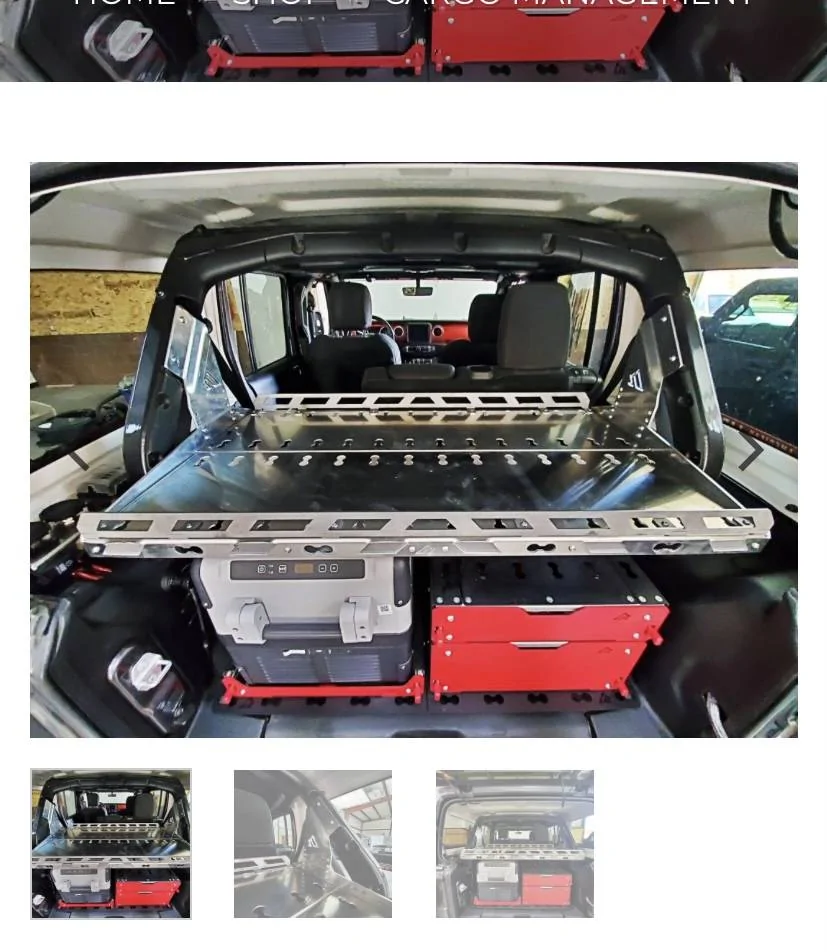Jeep Wrangler JL Rear Interior Cargo Rack C2678C6E-ED66-4577-8B05-81444897BEB7