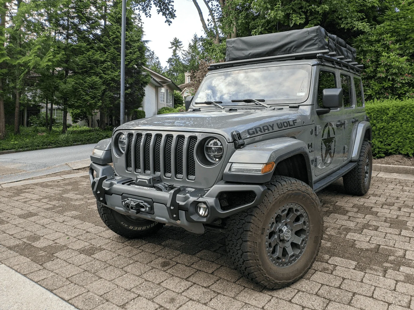 Jeep Wrangler JL Installed Rugged Ridge Venator Bumper 1658167389640