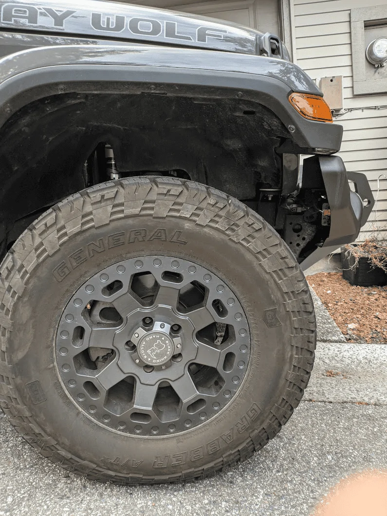 Jeep Wrangler JL Installed Rugged Ridge Venator Bumper 1658167427318