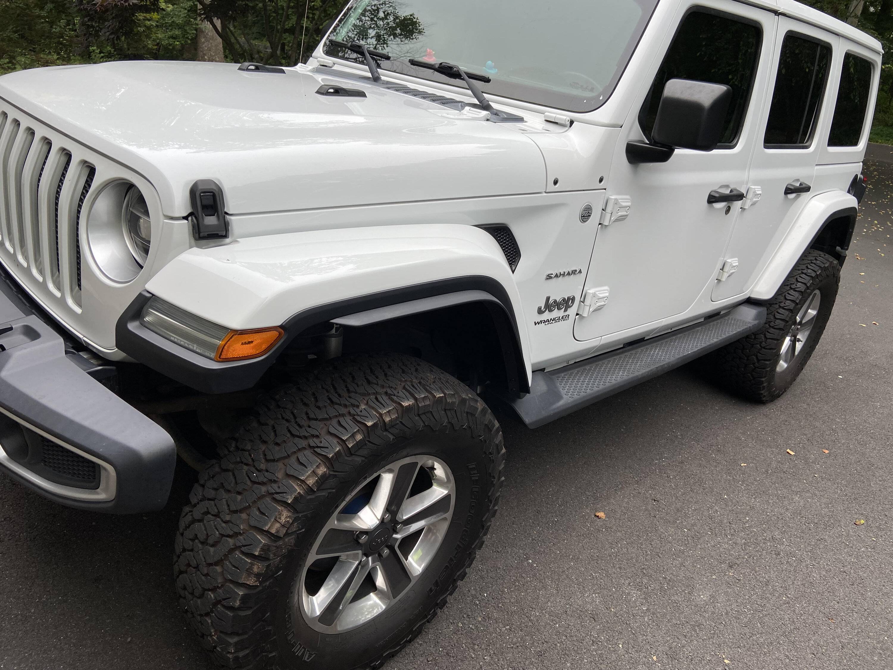Jeep Wrangler JL Fender extensions LF_Recon2
