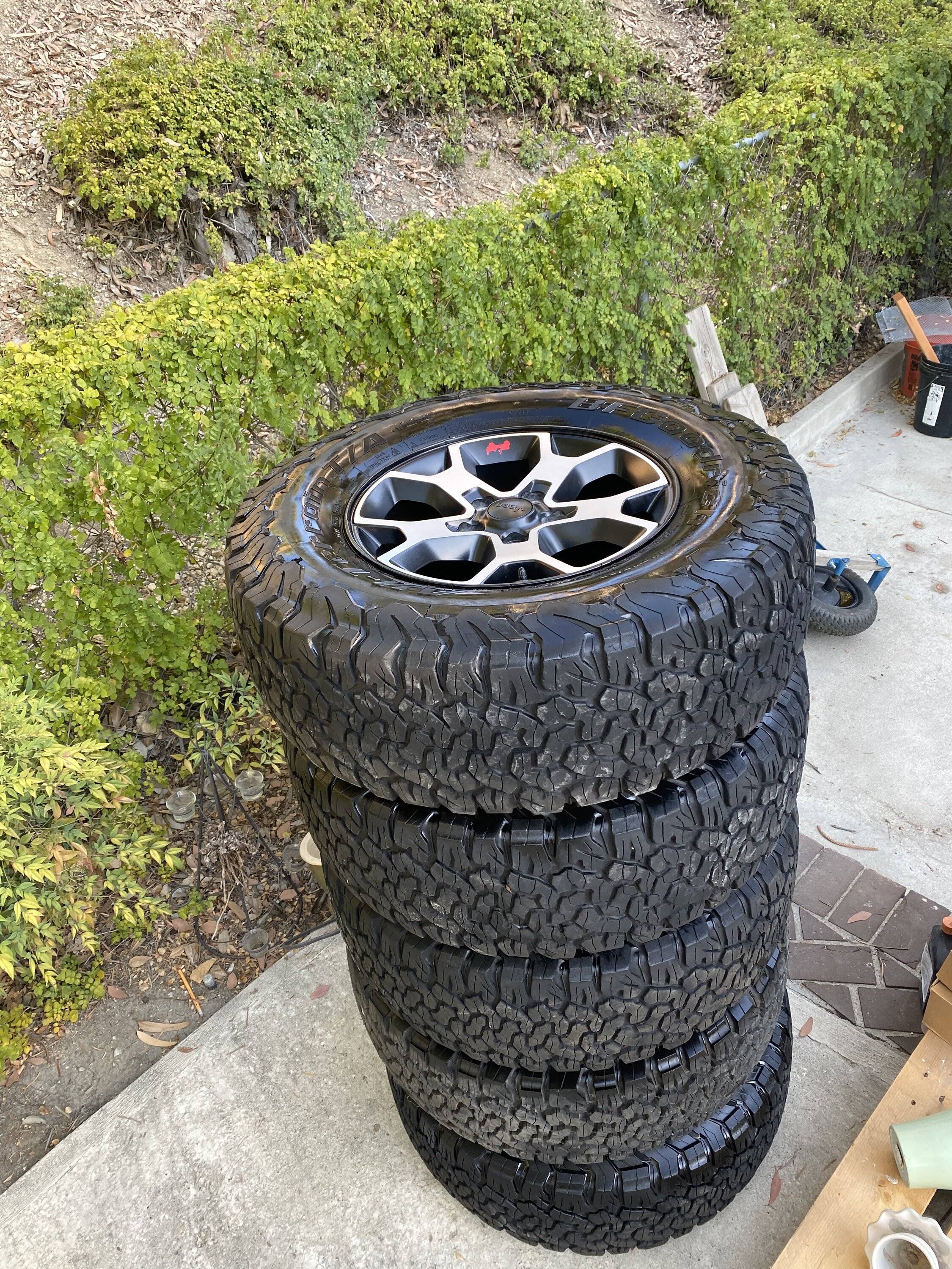 California - Wrangler rubicon take off rims / wheels | Jeep Wrangler ...