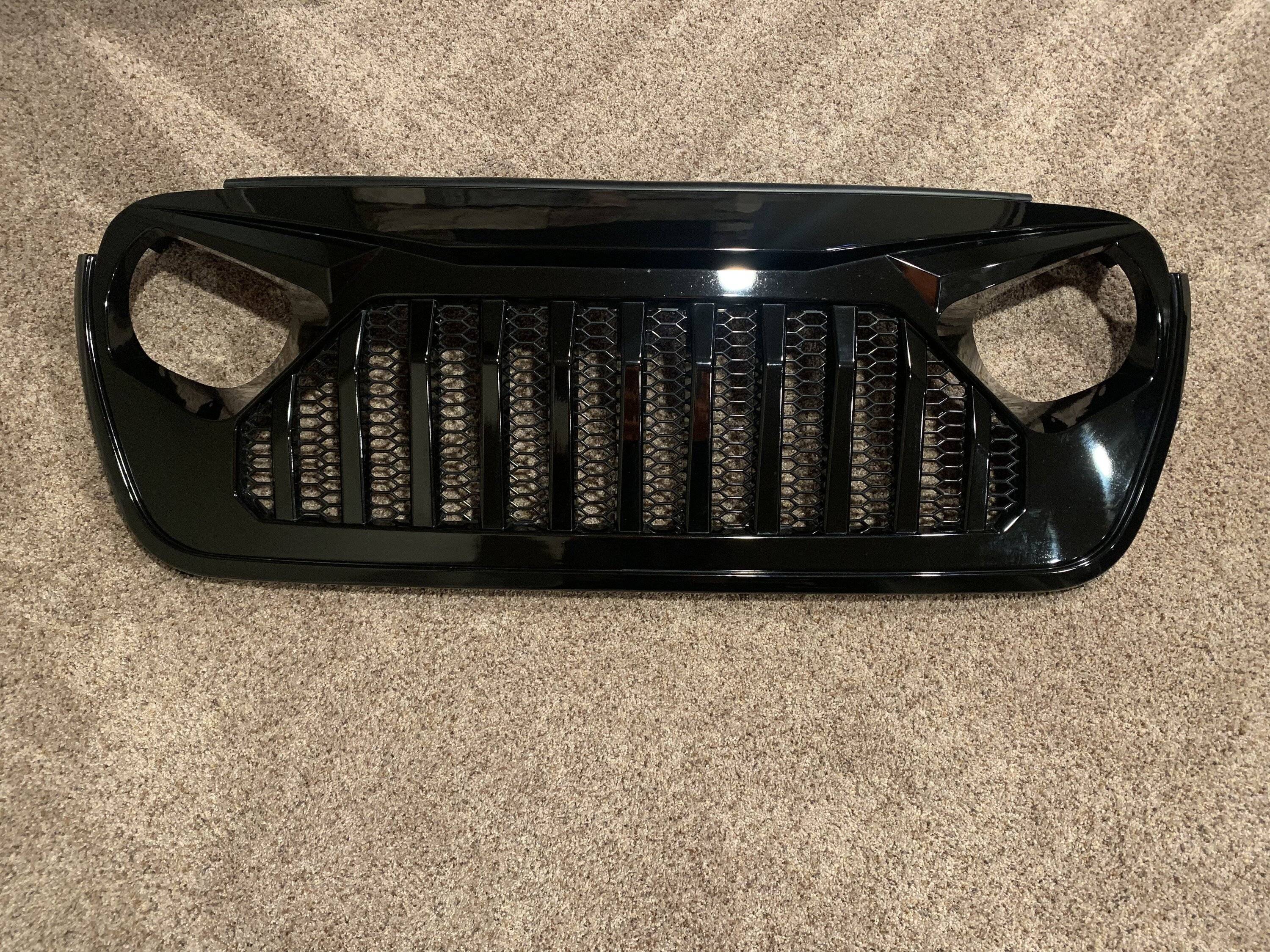 Jeep Wrangler JL DV8 Style front Grill D540215F-DF7E-4A46-8863-59E6179B08FB