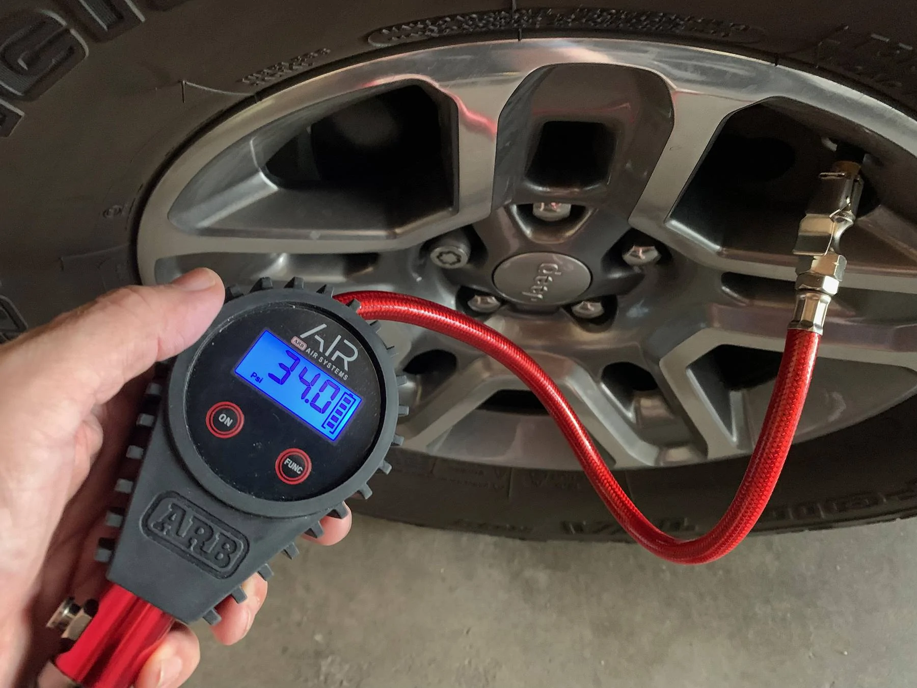 Jeep Wrangler JL Tire Pressure: Who's Right? ARB