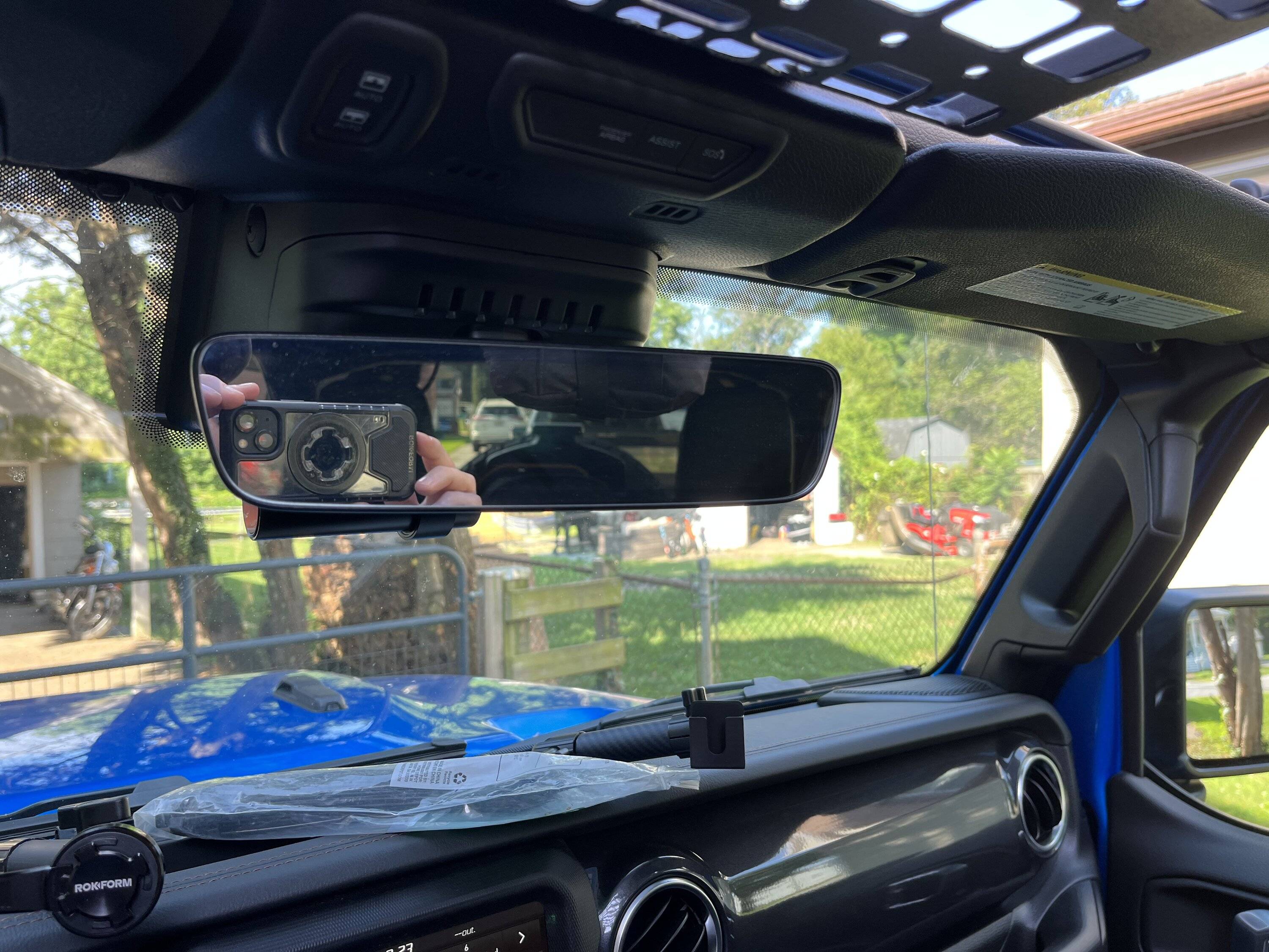 Jeep Wrangler JL Sky One Touch w/ Molle Platform Solutions Front Overhead Panel IMG_3358