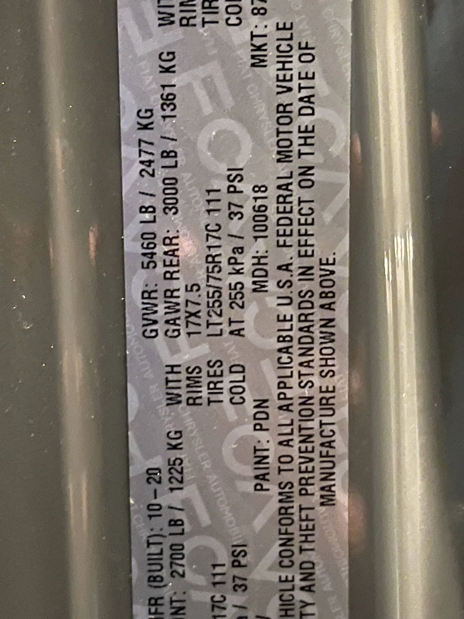 Jeep Wrangler JL TPMS reprogramming with 2021 wheels on a 2020 64656FC4-9246-4C0B-9DA8-B26CB658240E