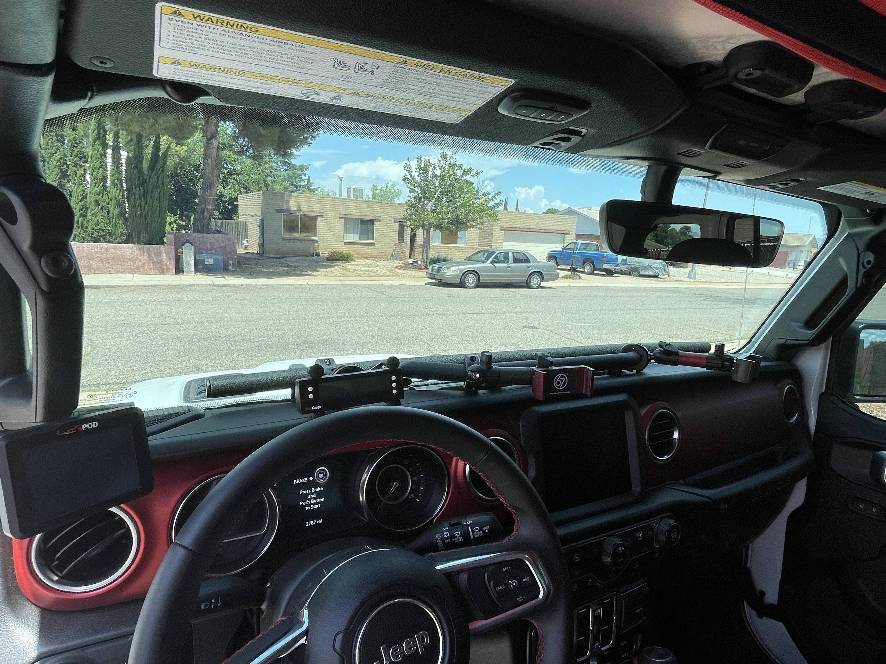 Jeep Wrangler JL Cell phone mount recommendations FA869885-3C5F-41A0-8606-8243BE58272D