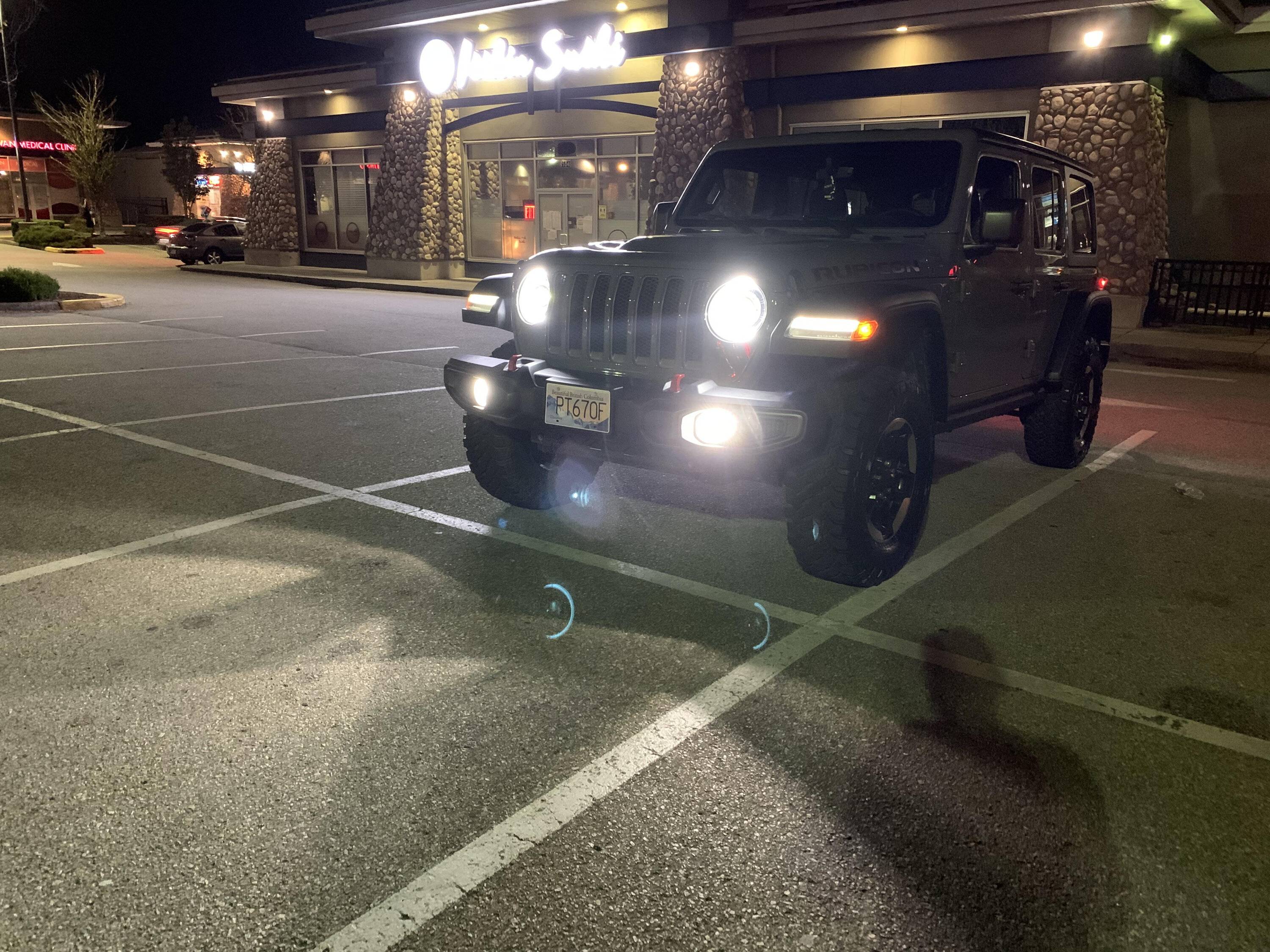 Jeep Wrangler JL AC87  - 2021 JLU Sting Gray Build ledfogs